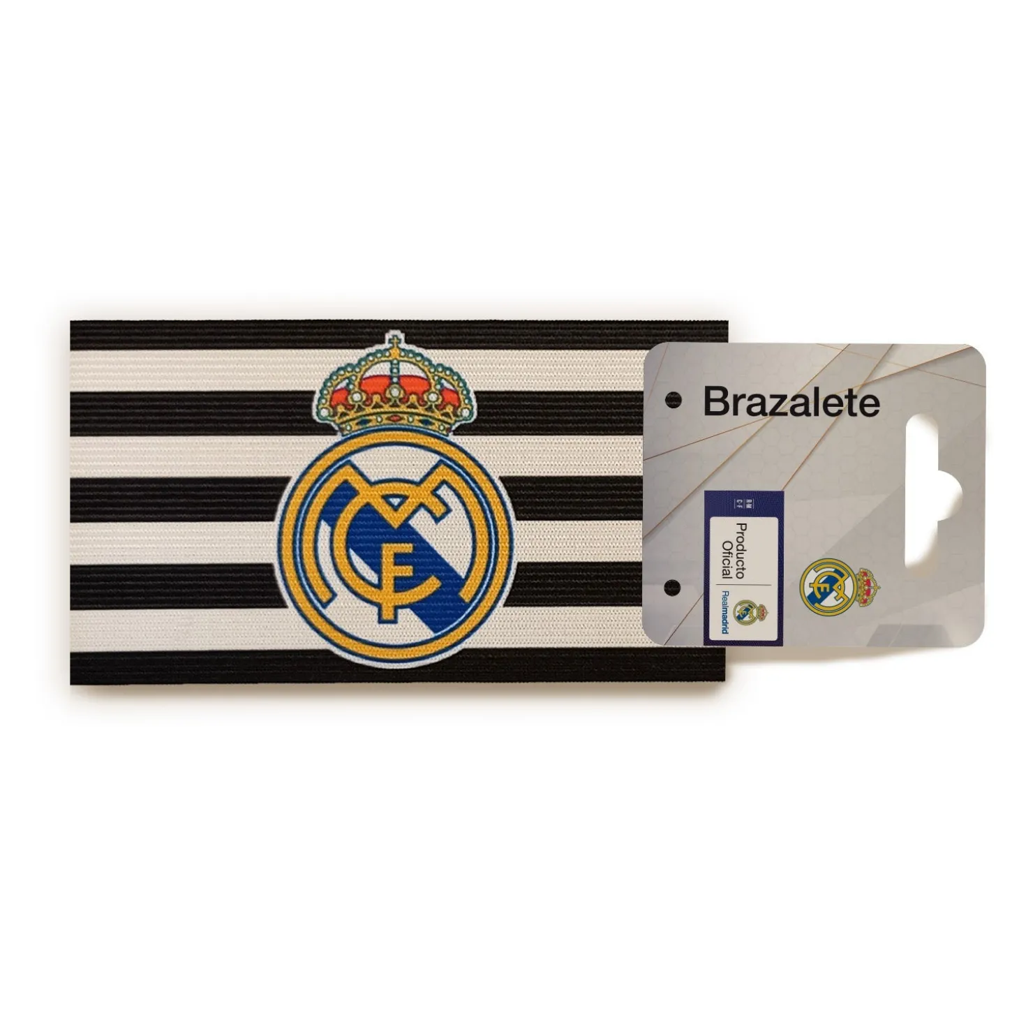 Project Rogers & JLK, S.L. Caps^Captain Armband Adult Real Madrid Crest Black/White