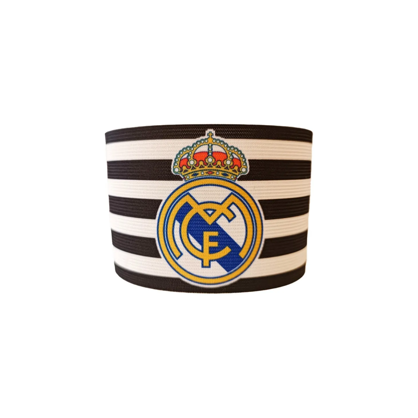 Project Rogers & JLK, S.L. Caps^Captain Armband Kids Real Madrid Crest Black /White