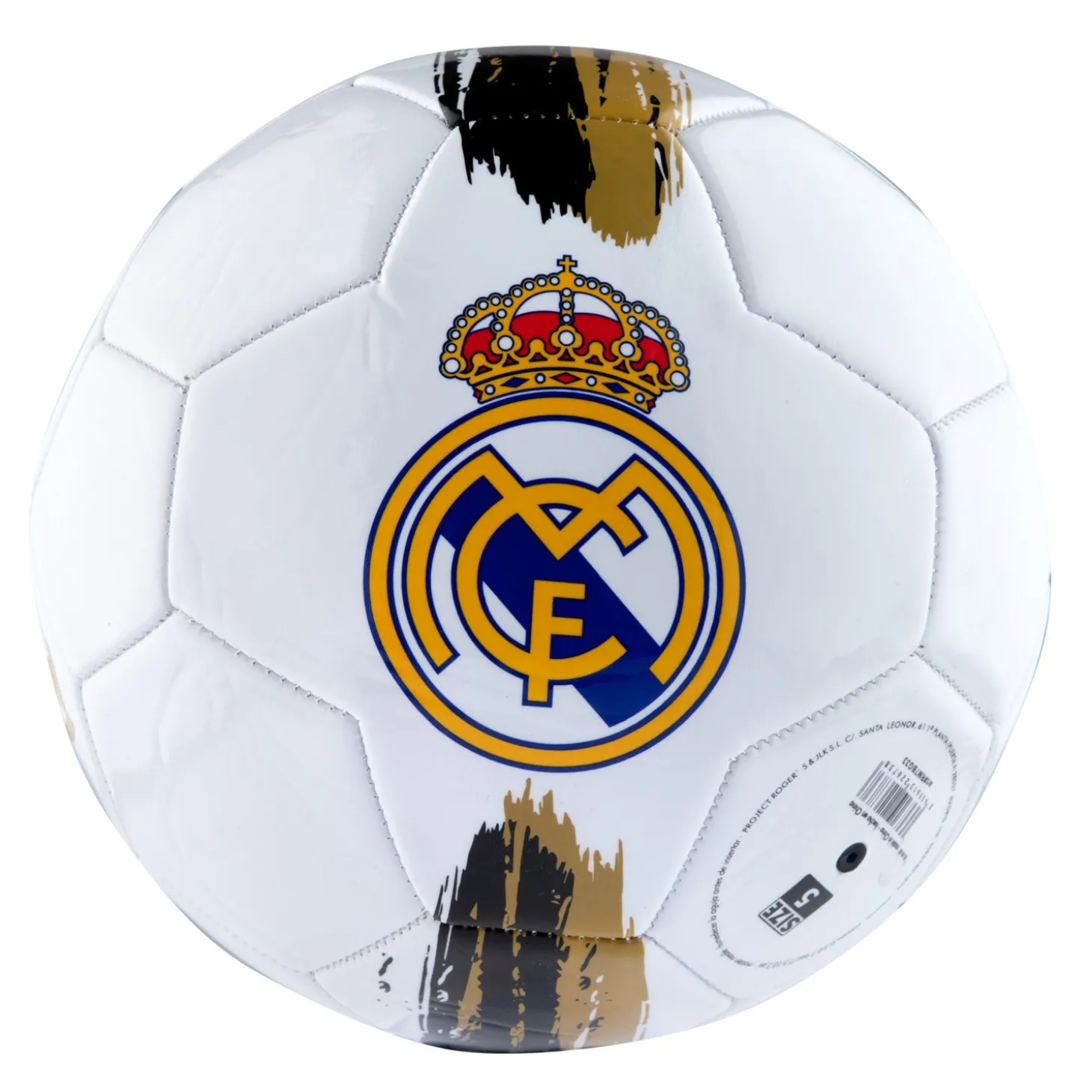 Project Rogers & JLK, S.L. Footballs^Color Crest Ball White Gold