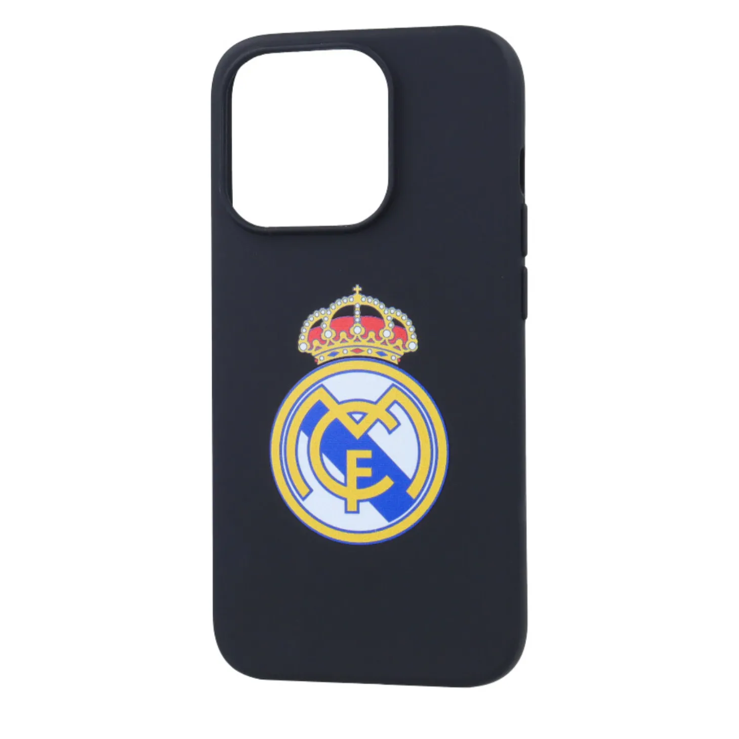 JLK Merchandising, S.L. Phone Cases^Iphone 15 Pro Max Phone Case Crest Black Real Madrid