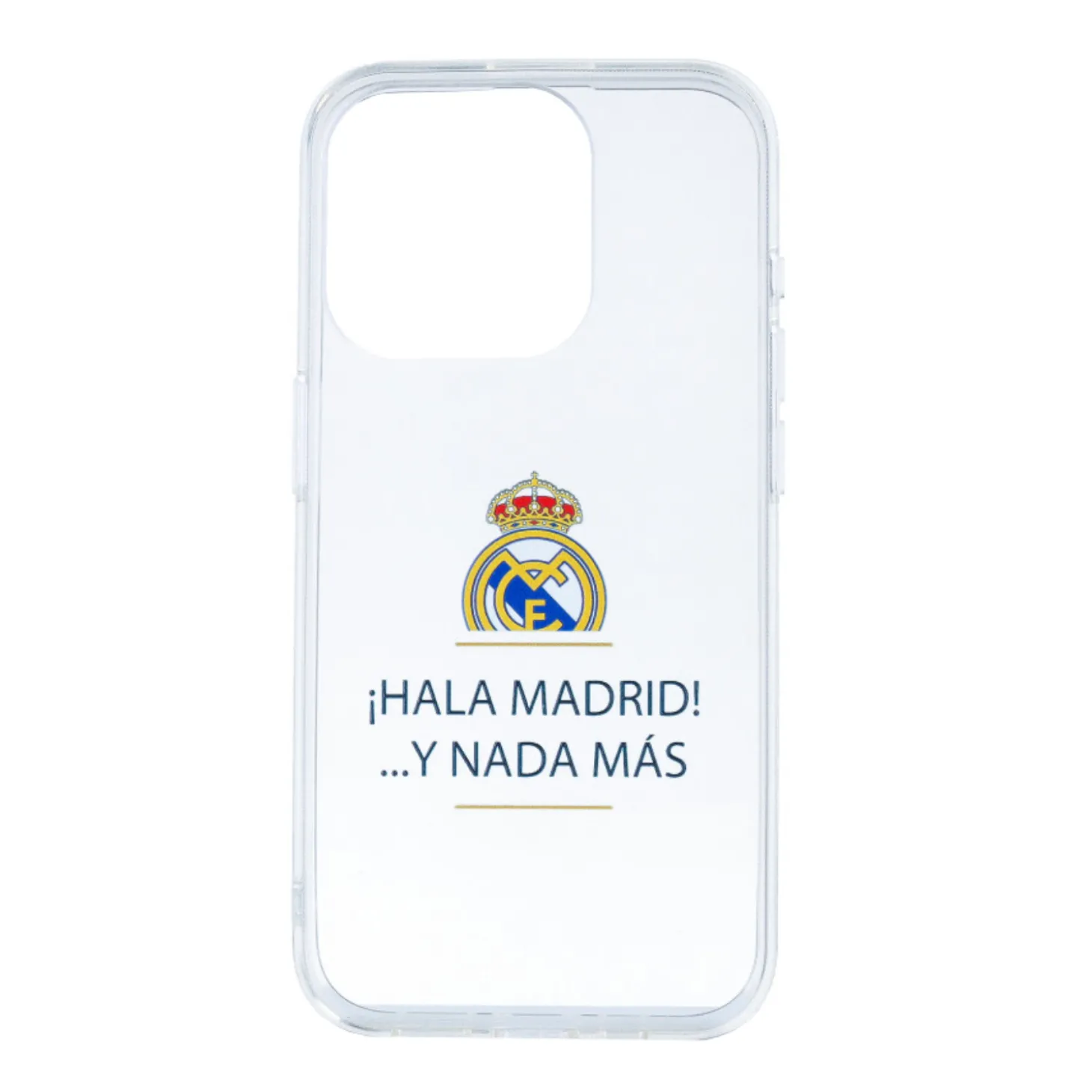 JLK Merchandising, S.L. Phone Cases^Iphone 15 Pro Max Phone Case ¡Hala Madrid! Transparent