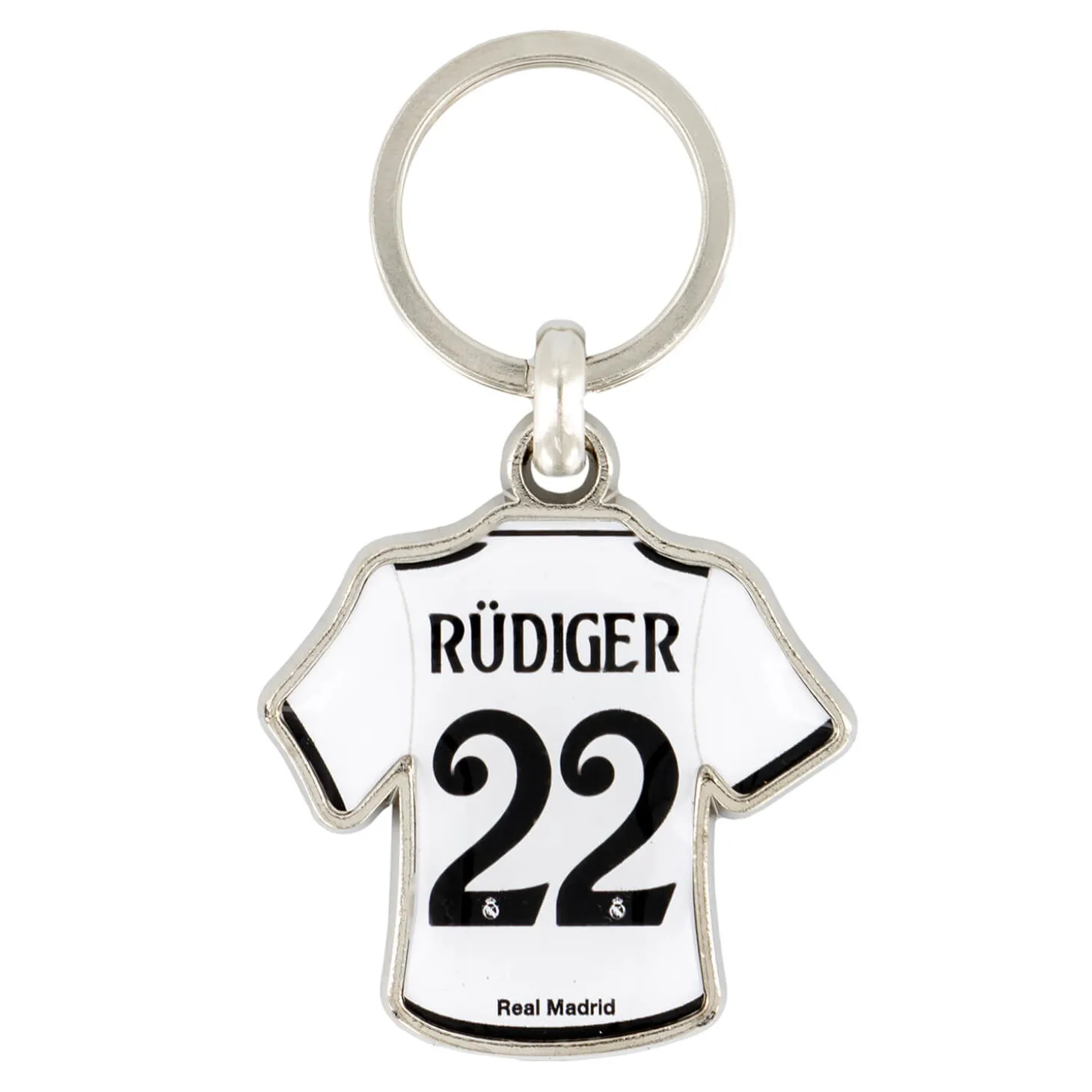 Promoestrategia, S.L. Keyrings^Keyring Jersey Rüdiger Real Madrid