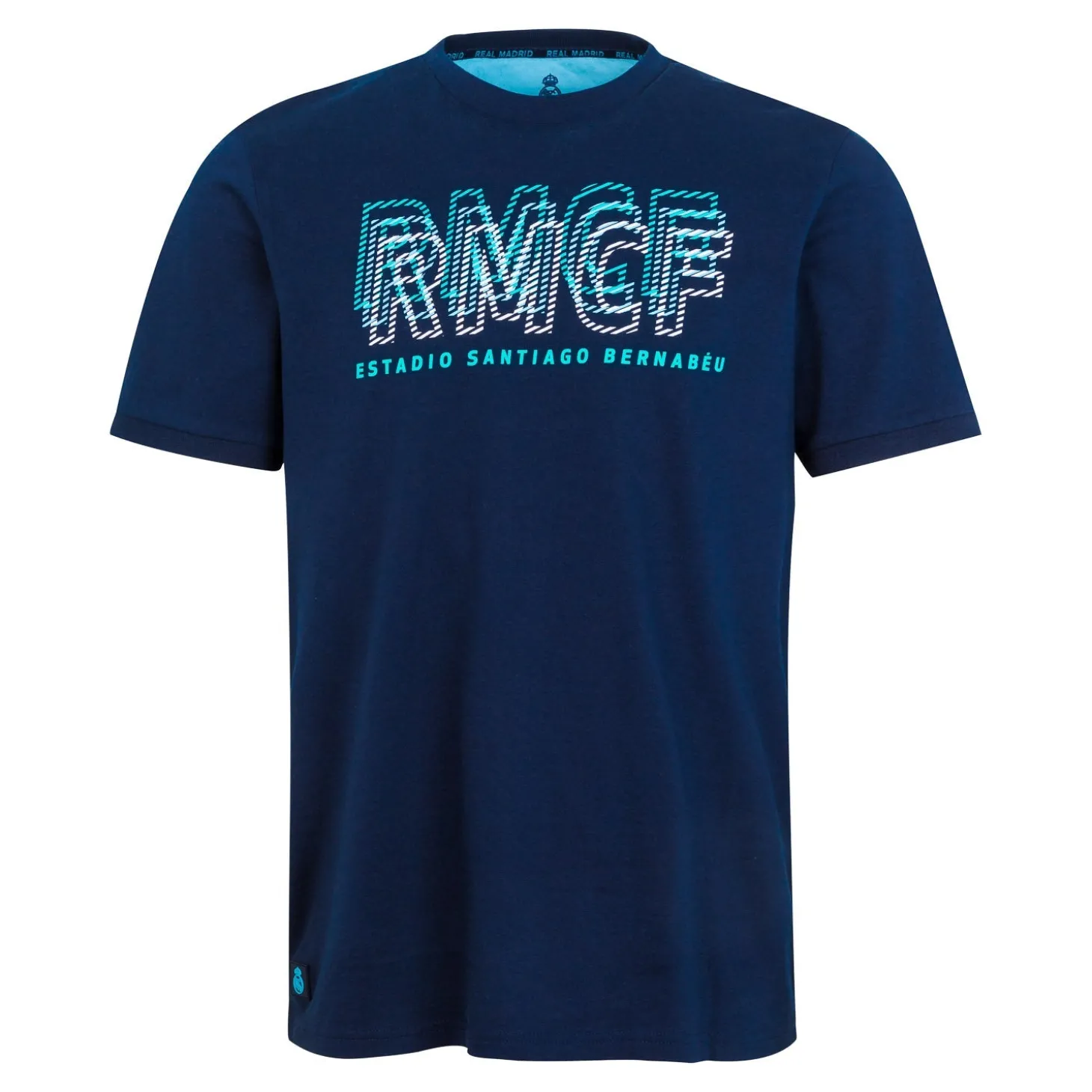 Foundry T-Shirts^Madrid Sky Mens RMCF Print T-Shirt Navy