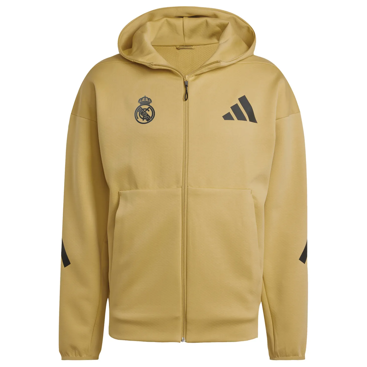 Adidas España, S.A.U Jackets | Sweatshirts^Mens adidas Real Urban Full Zip Hoodie Oat