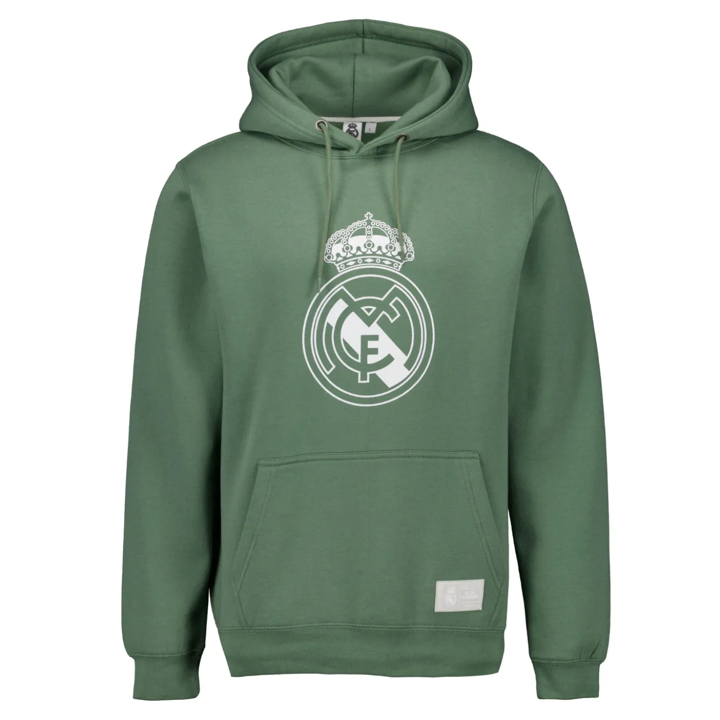 Sport Design Sweden AB Sweatshirts^Mens Color Crest Hoodie Dark Green Real Madrid