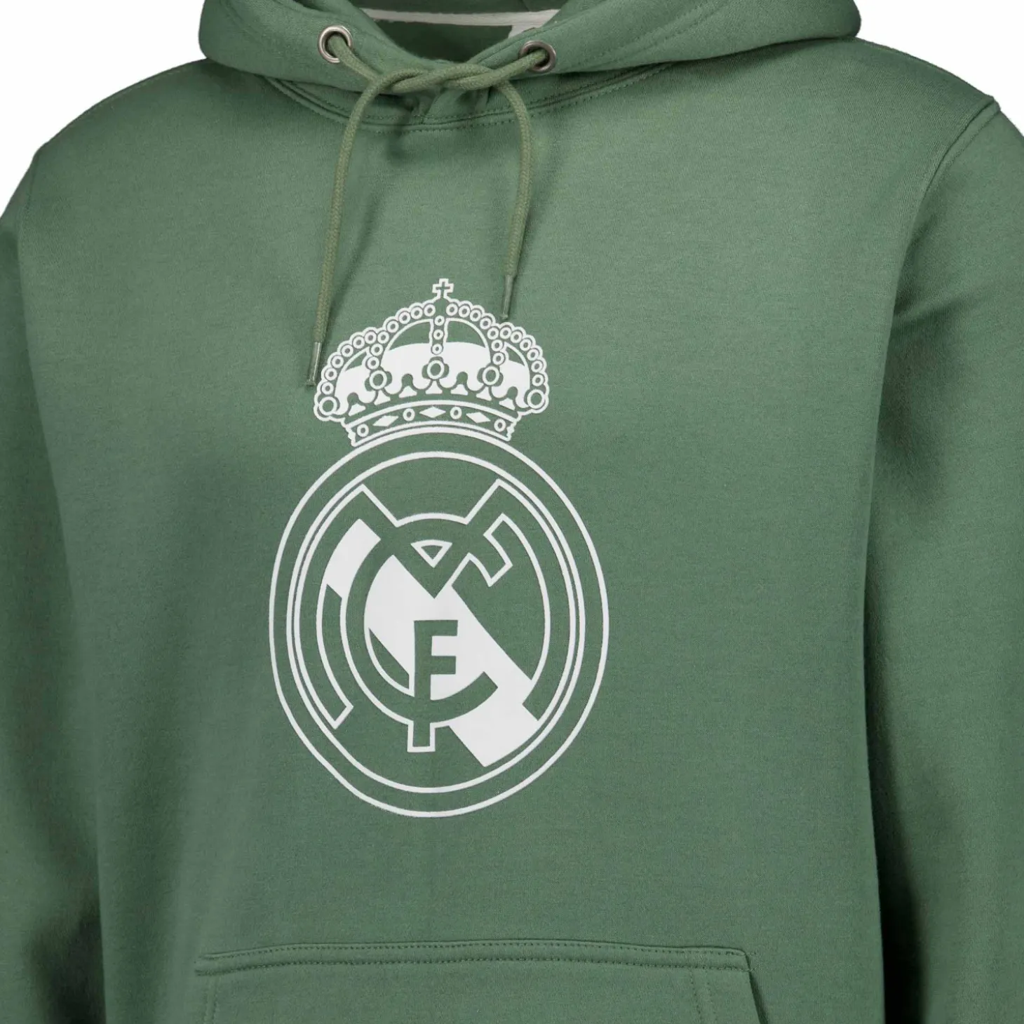 Sport Design Sweden AB Sweatshirts^Mens Color Crest Hoodie Dark Green Real Madrid