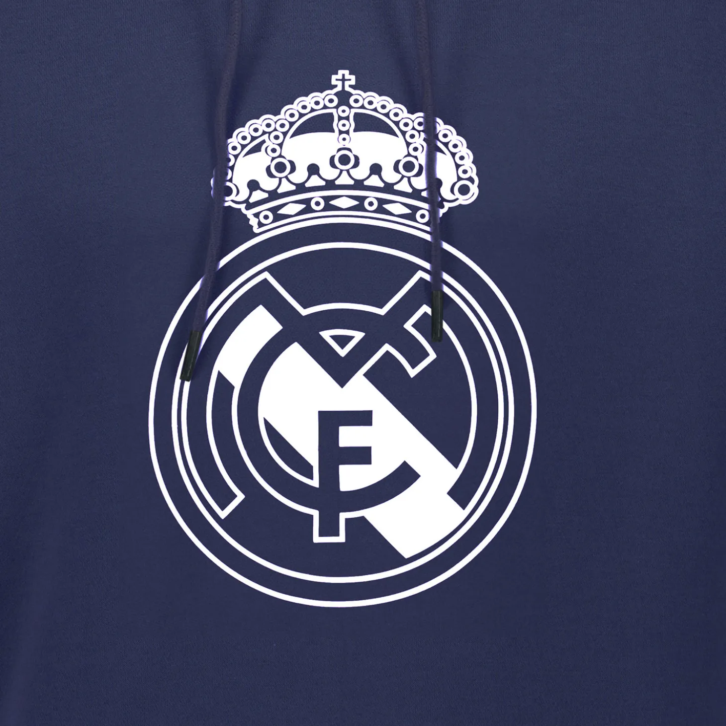 Sport Design Sweden AB Sweatshirts^Mens Color Crest Hoodie Navy Real Madrid