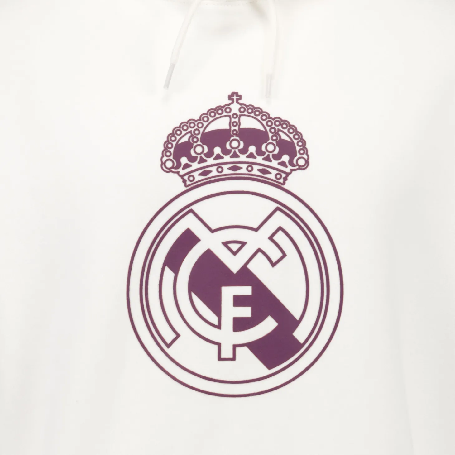 Sport Design Sweden AB Sweatshirts^Mens Color Crest Hoodie Off White Real Madrid