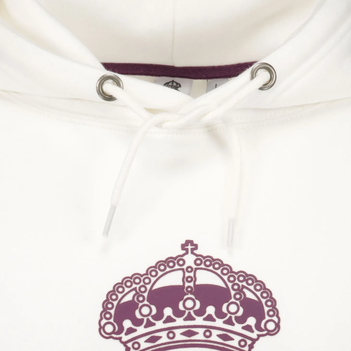 Sport Design Sweden AB Sweatshirts^Mens Color Crest Hoodie Off White Real Madrid