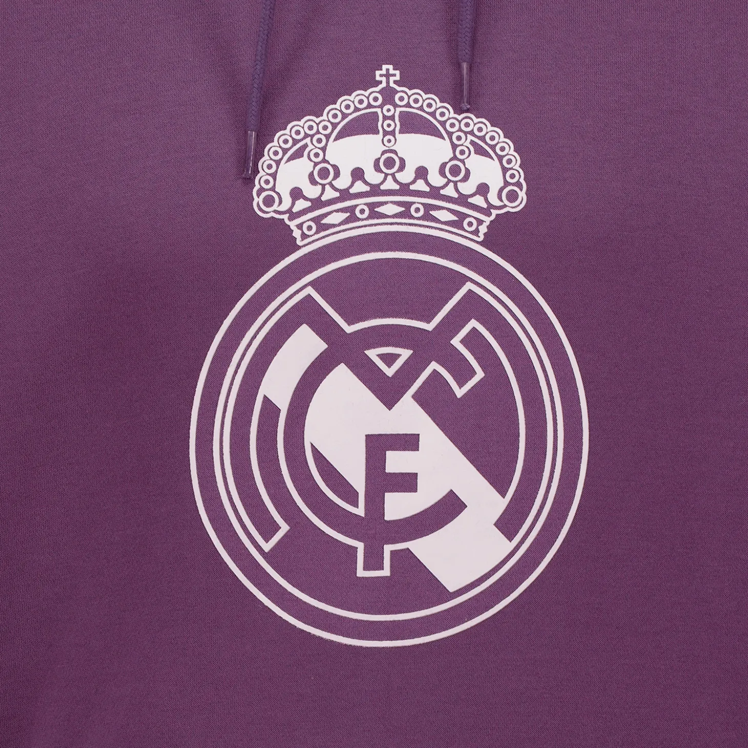 Sport Design Sweden AB Sweatshirts^Mens Color Crest Hoodie Purple Real Madrid