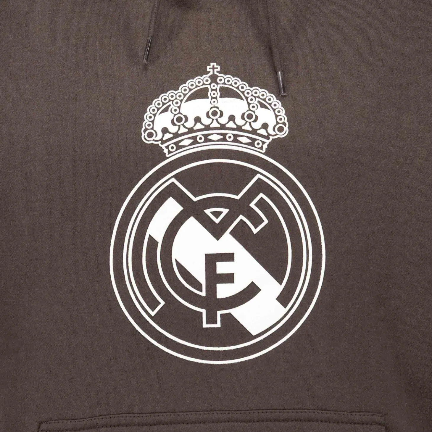 Sport Design Sweden AB Sweatshirts^Mens Color Crest Hoodie Washed Black Real Madrid