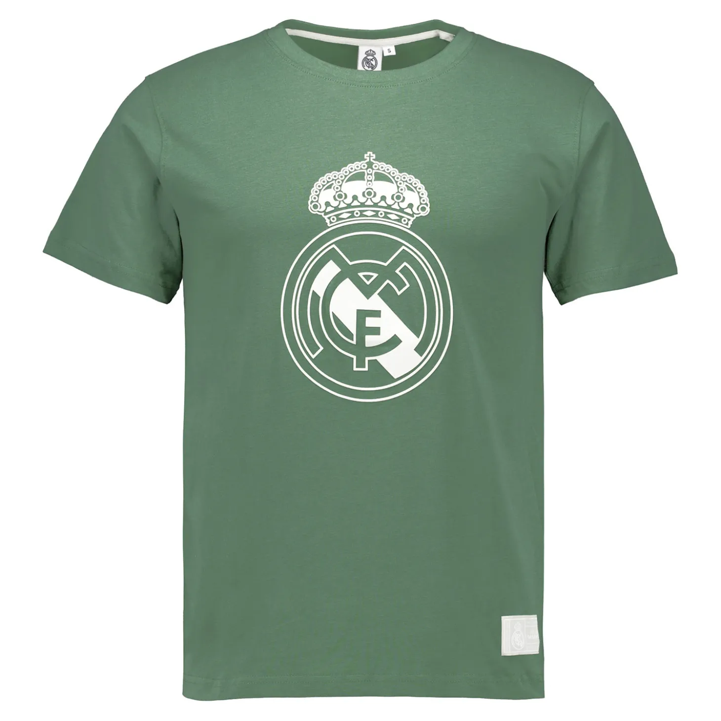 Sport Design Sweden AB T-Shirts^Mens Color Crest T-Shirt Dark Green Real Madrid