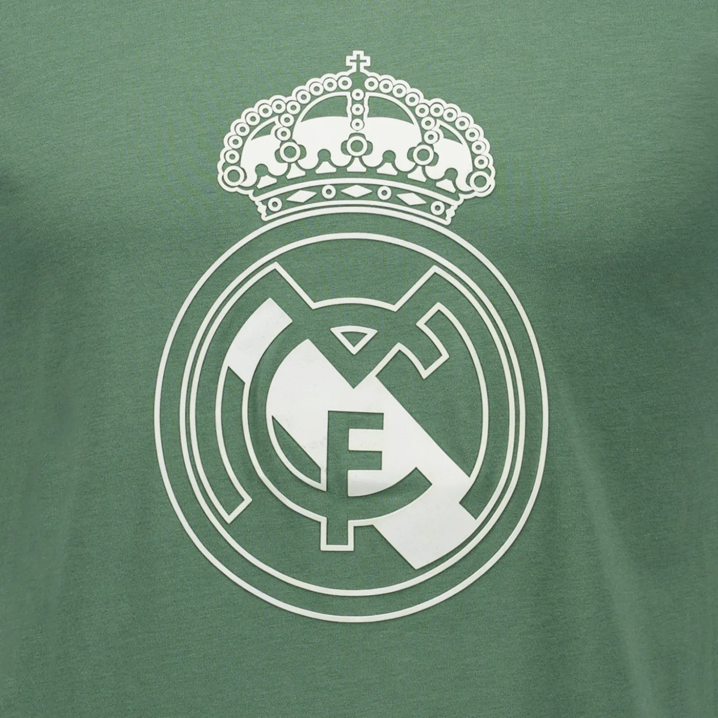 Sport Design Sweden AB T-Shirts^Mens Color Crest T-Shirt Dark Green Real Madrid