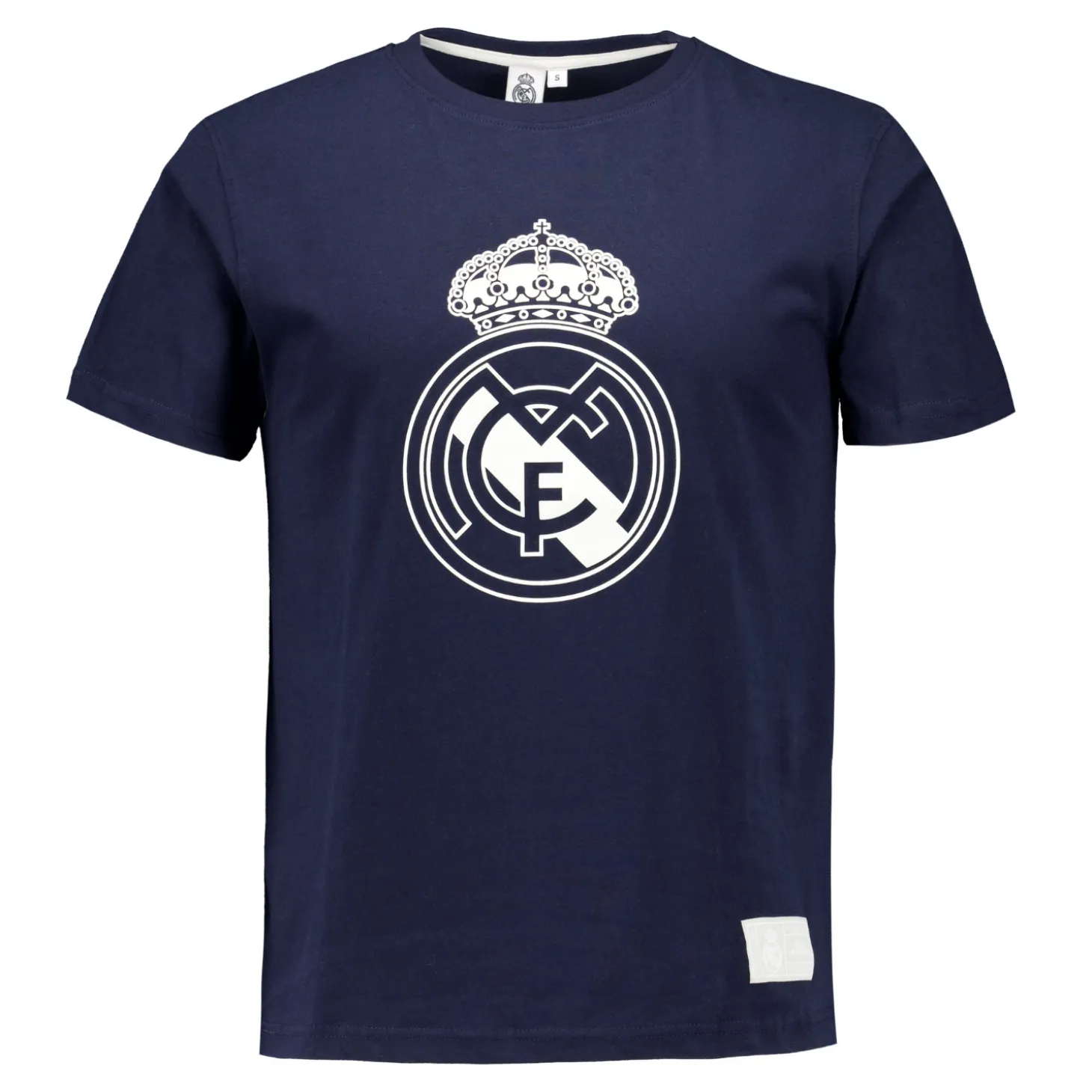 Sport Design Sweden AB T-Shirts^Mens Color Crest T-Shirt Navy Real Madrid