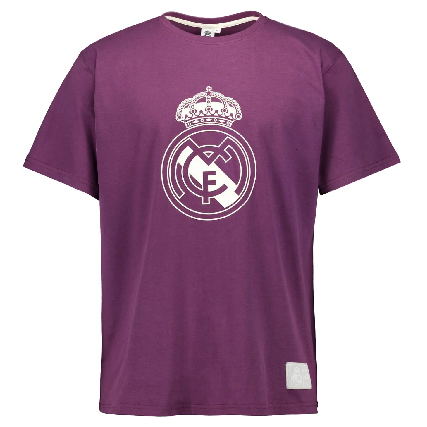 Sport Design Sweden AB T-Shirts^Mens Color Crest T-Shirt Purple Real Madrid