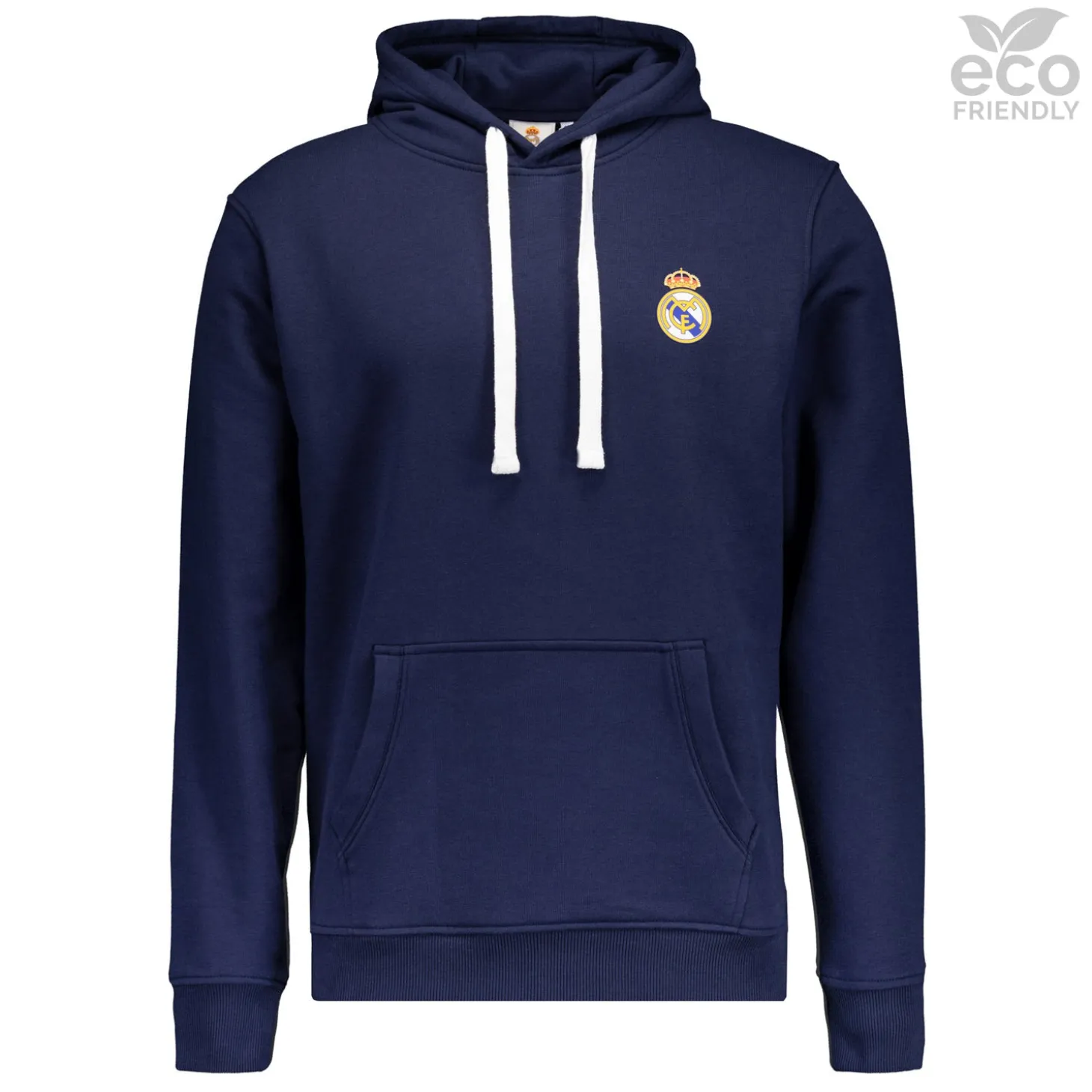 OSDM Sweatshirts^Mens ECO Essentials Real Madrid Color Crest Hoodie Navy