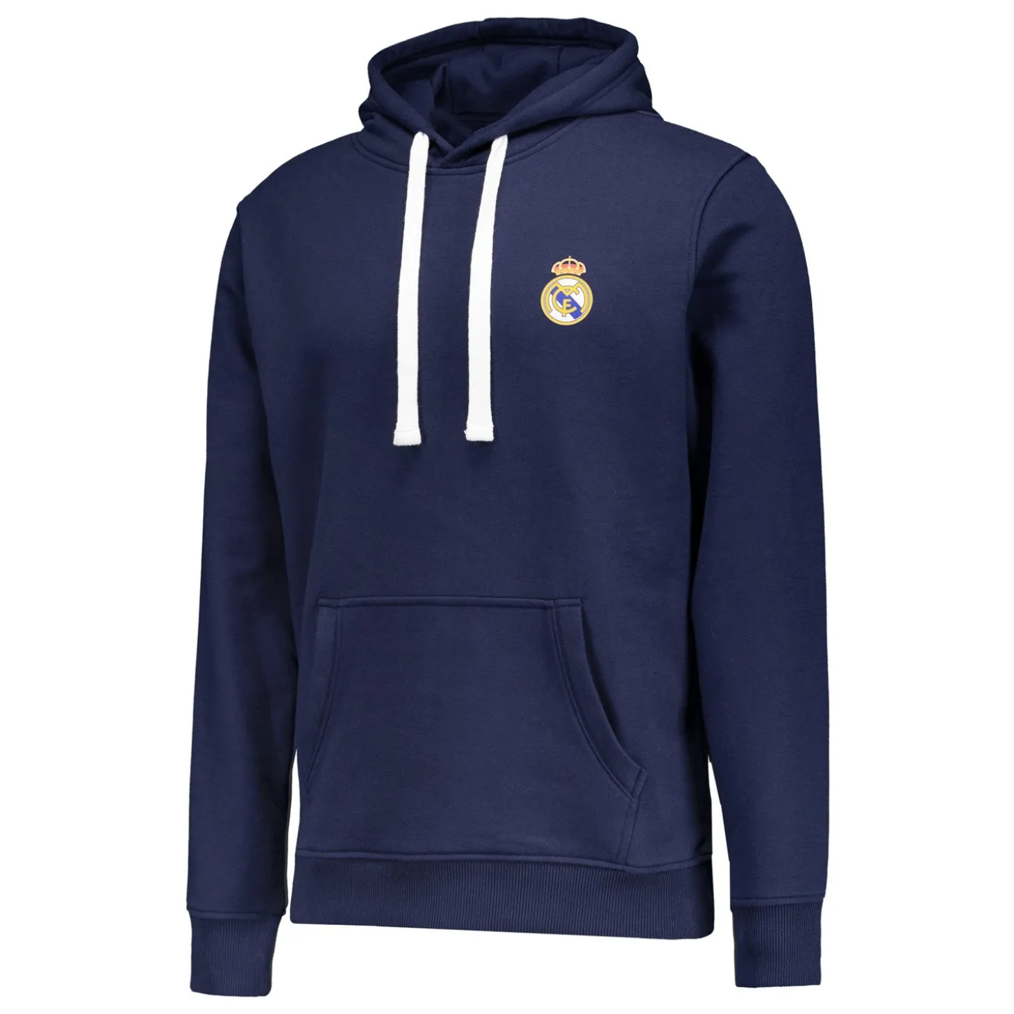 OSDM Sweatshirts^Mens ECO Essentials Real Madrid Color Crest Hoodie Navy