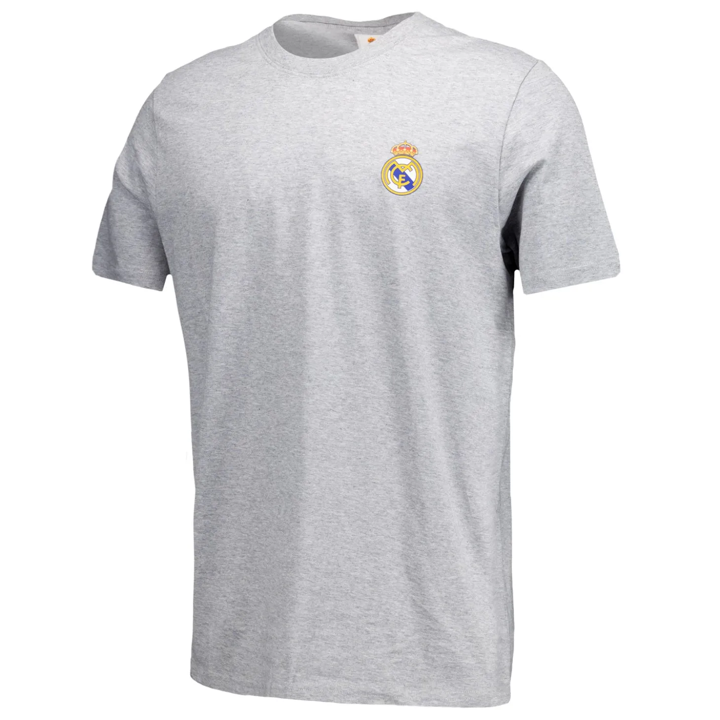 OSDM T-Shirts^Mens ECO Essentials Real Madrid Color Crest T Shirt Light Grey