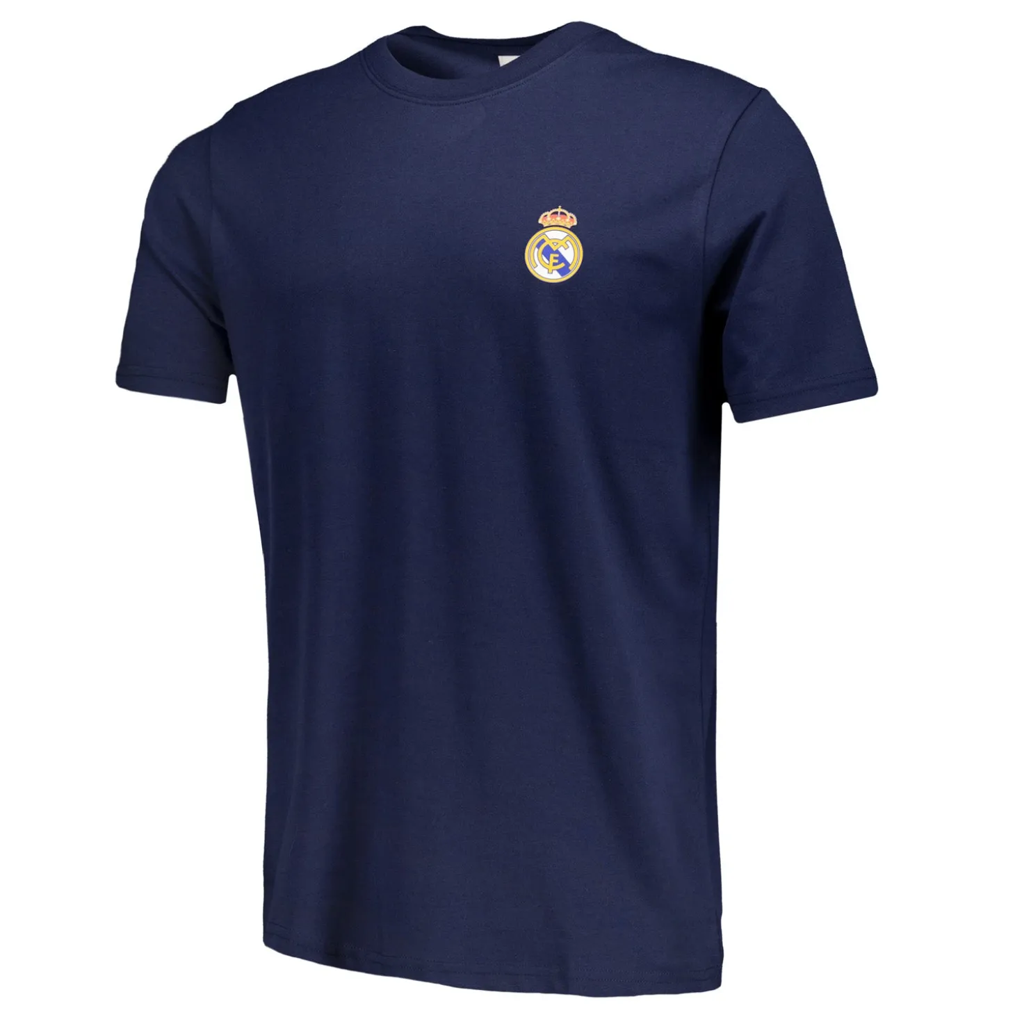 OSDM Polos | T-Shirts^Mens ECO Essentials Real Madrid Color Crest T Shirt Navy