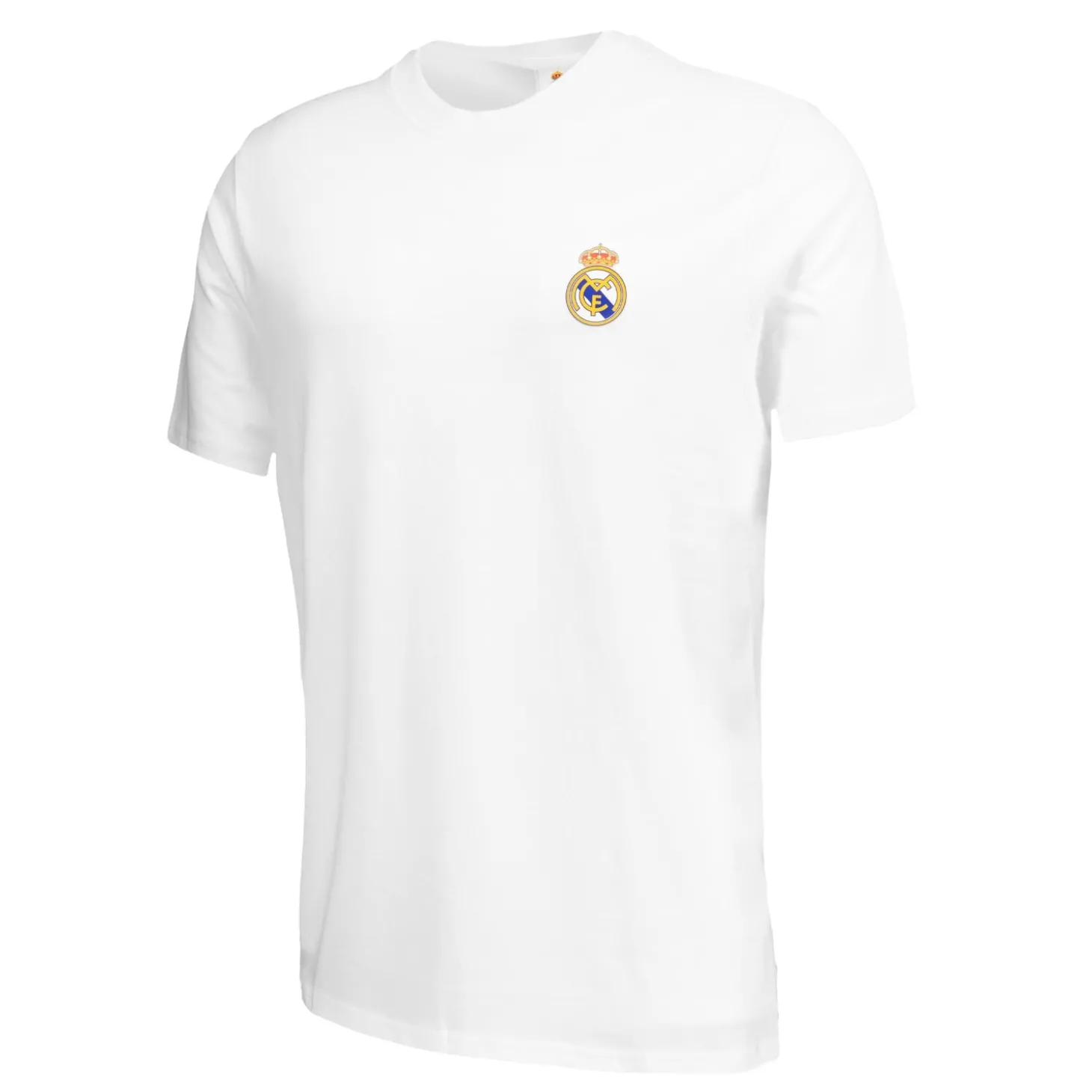 OSDM T-Shirts^Mens ECO Essentials Real Madrid Color Crest T-Shirt White