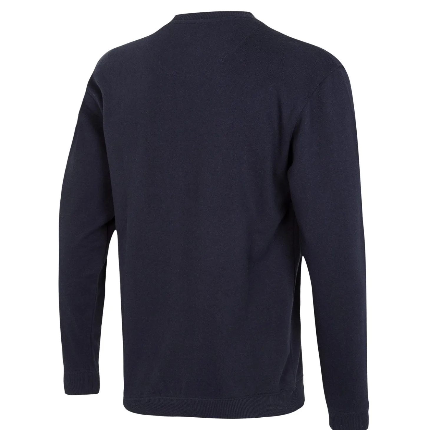 T&F Sweatshirts^Mens Essentials Color Crest Crew Navy