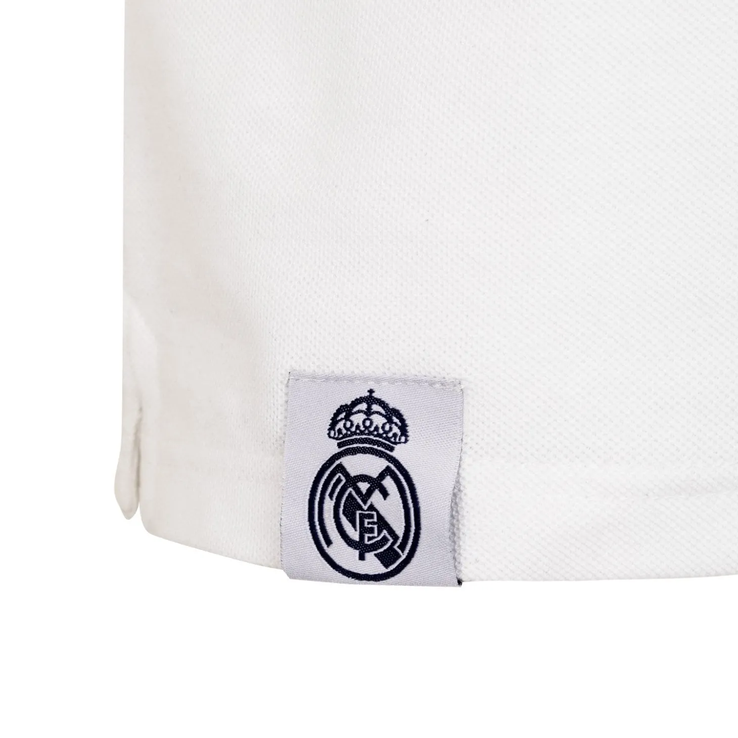 T&F Polos^Mens Essentials Color Crest Polo White