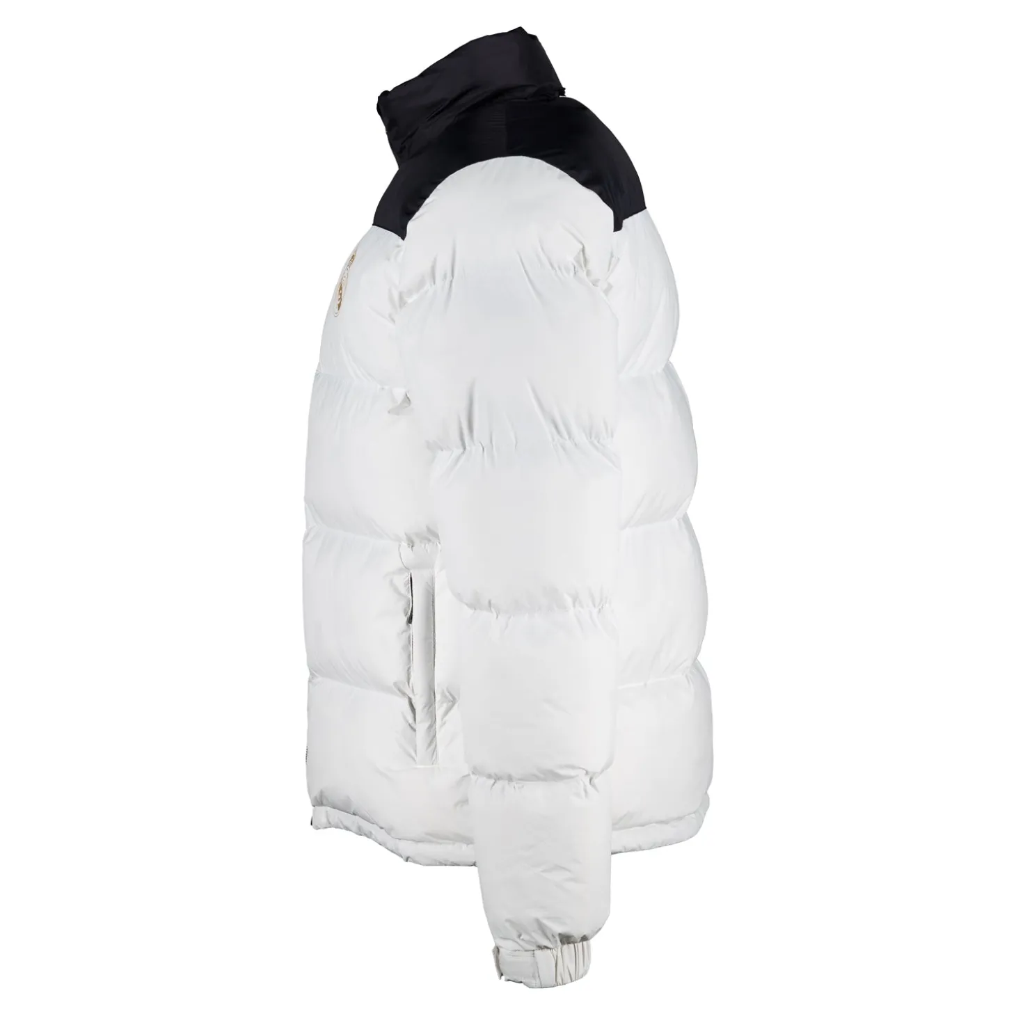 MBA Solutions Jackets^Mens Outerwear Color Block Puffer Jacket Anorak White
