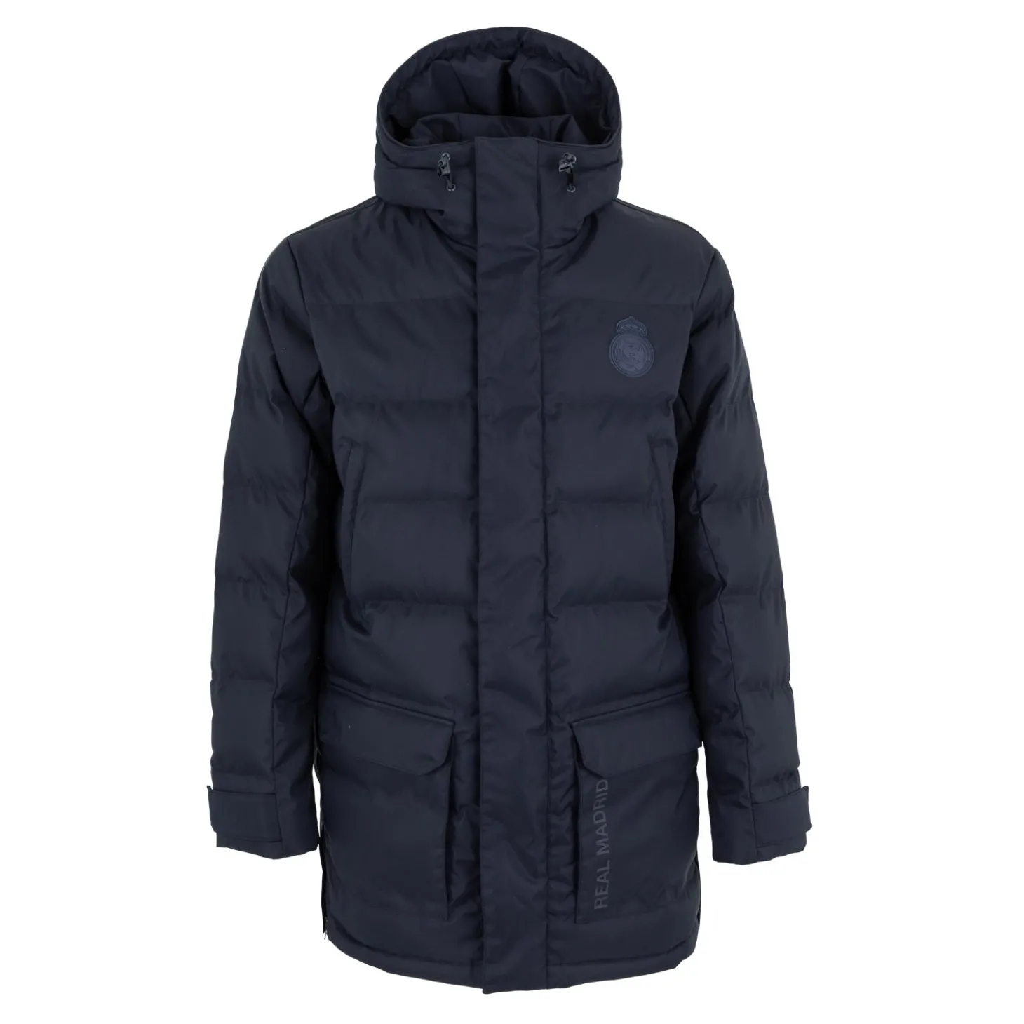 MBA Solutions Jackets^Mens Outerwear Long Padded Parka Coat Navy