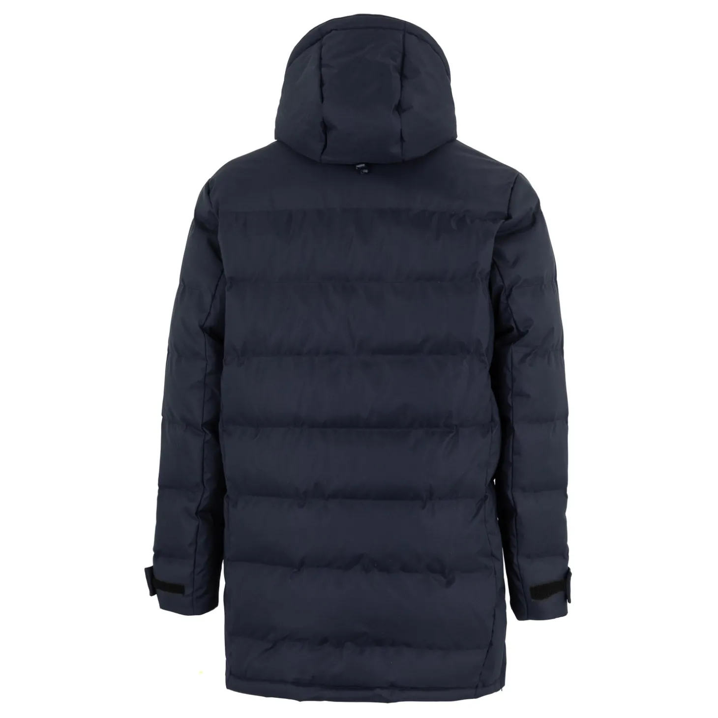 MBA Solutions Jackets^Mens Outerwear Long Padded Parka Coat Navy