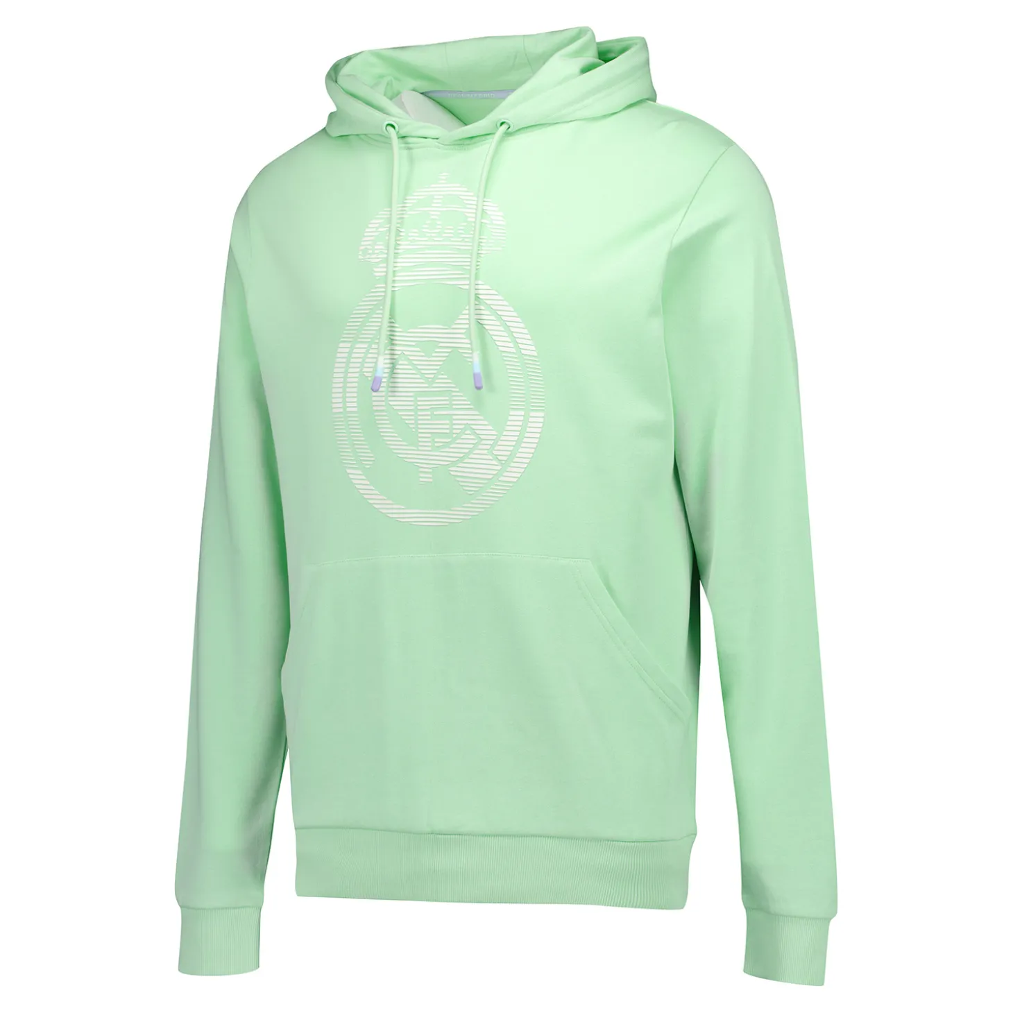 Foundry Sweatshirts^Mens Pastel Crest Hoodie Green Real Madrid