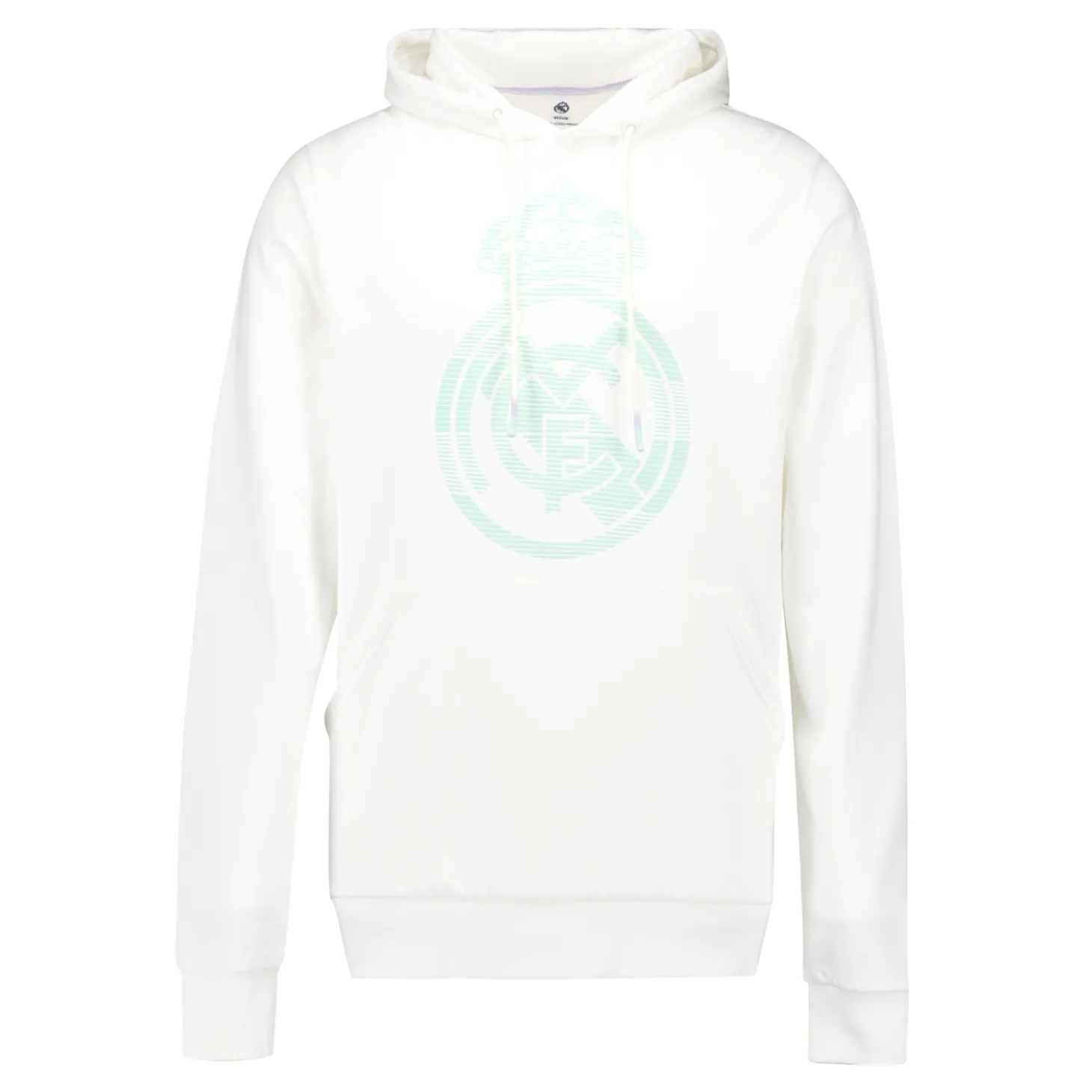 Foundry Sweatshirts^Mens Pastel Crest Hoodie White Real Madrid