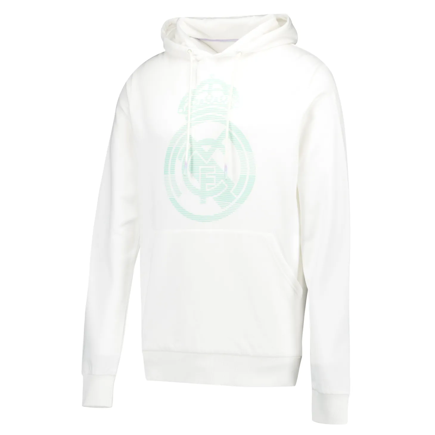 Foundry Sweatshirts^Mens Pastel Crest Hoodie White Real Madrid