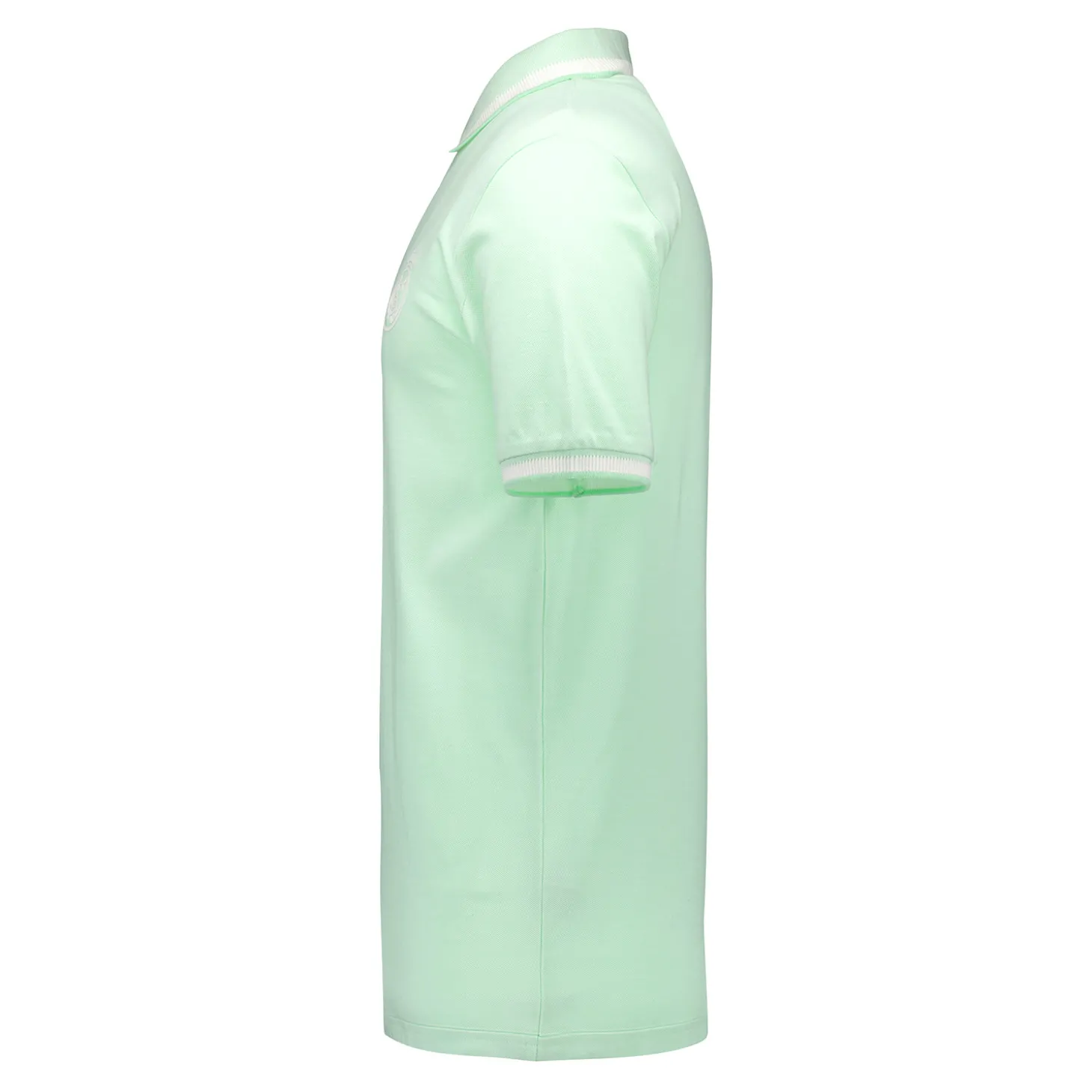 Foundry Polos^Mens Pastel Two Tone Pique Polo Shirt Green Real Madrid