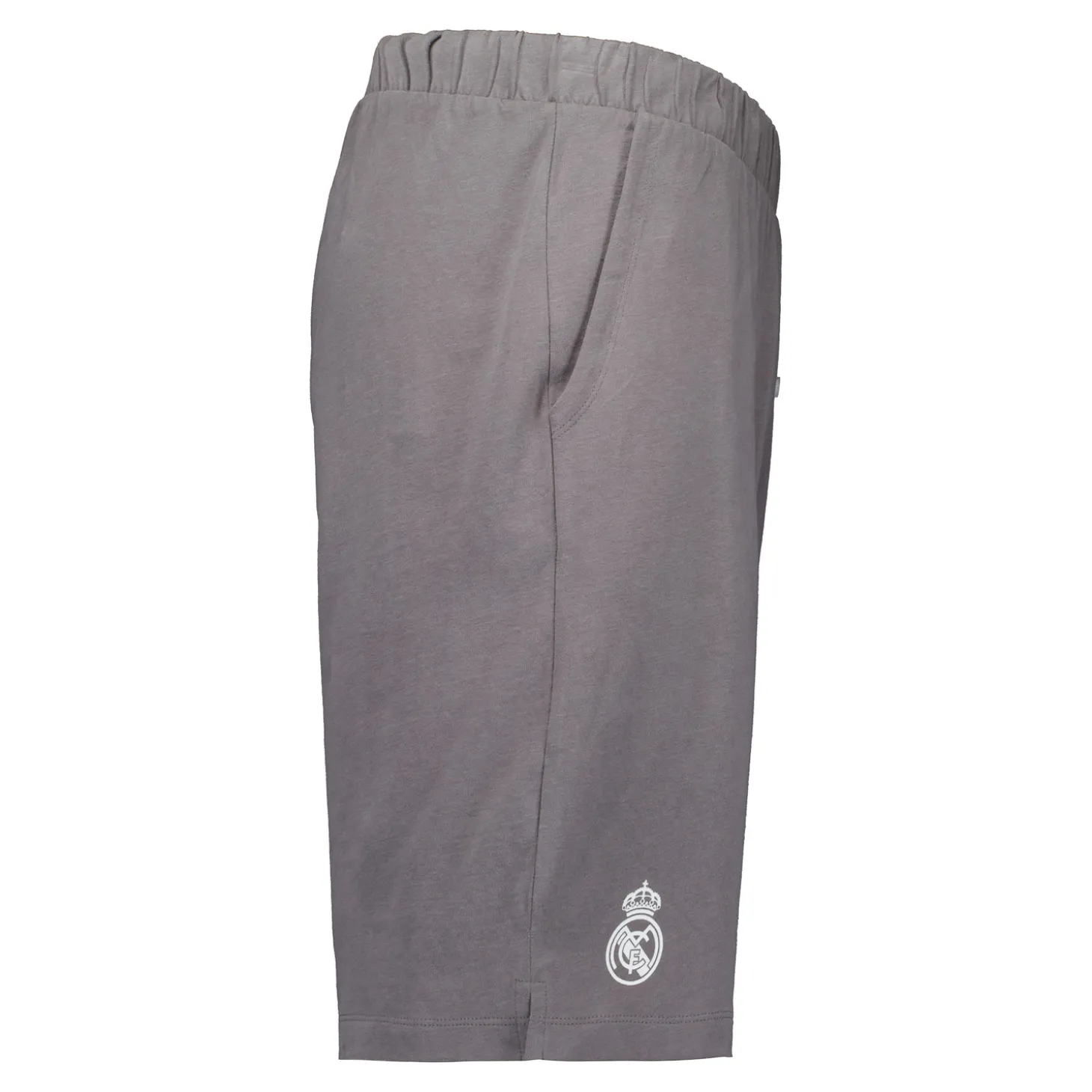 OSDM Nightwear^Mens Real Madrid White Dreams Pijama Set Henley Shorts Grey