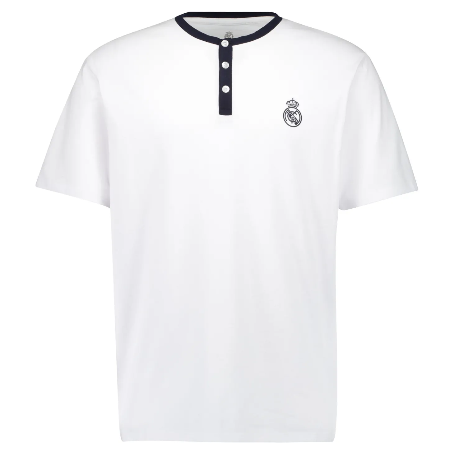 OSDM T-Shirts | Nightwear^Mens Real Madrid White Dreams Pijama Set T-Shirt & Fleece Pants Navy