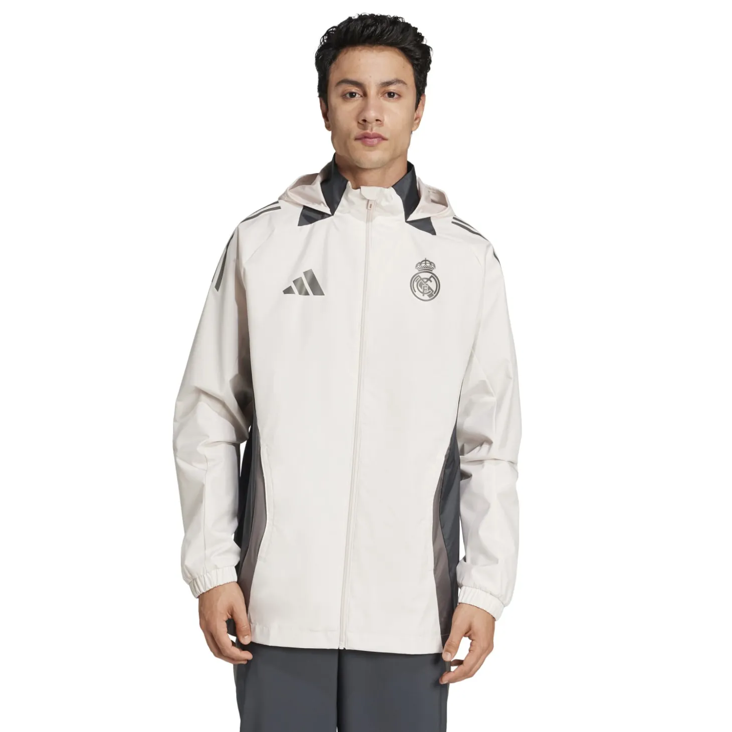 Adidas España, S.A.U Jackets | Jackets^Mens UCL Training All Weather Jacket 24/25 Beige