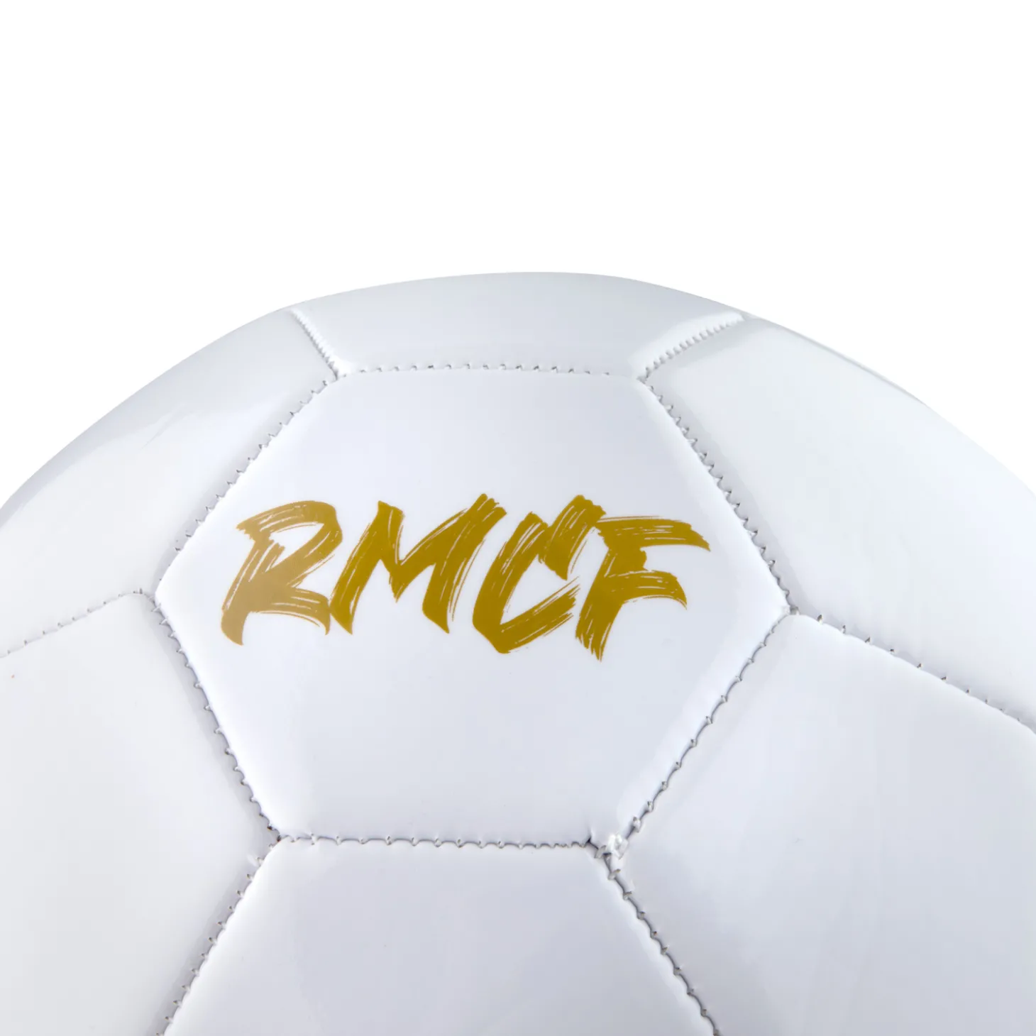 Project Rogers & JLK, S.L. Footballs^Mini Ball Color Crest White/Gold Real Madrid