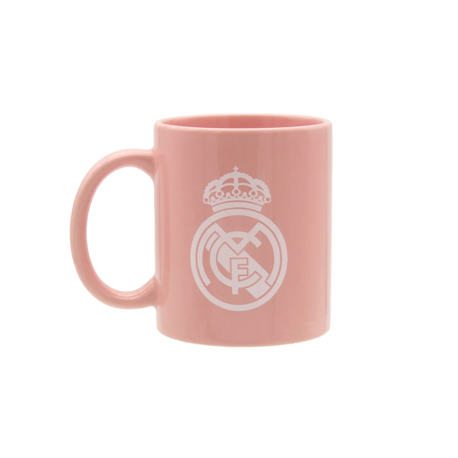 JLK Merchandising, S.L. Glassware & Cups^300ml Crest Ceramic Mug Rose/White Real Madrid