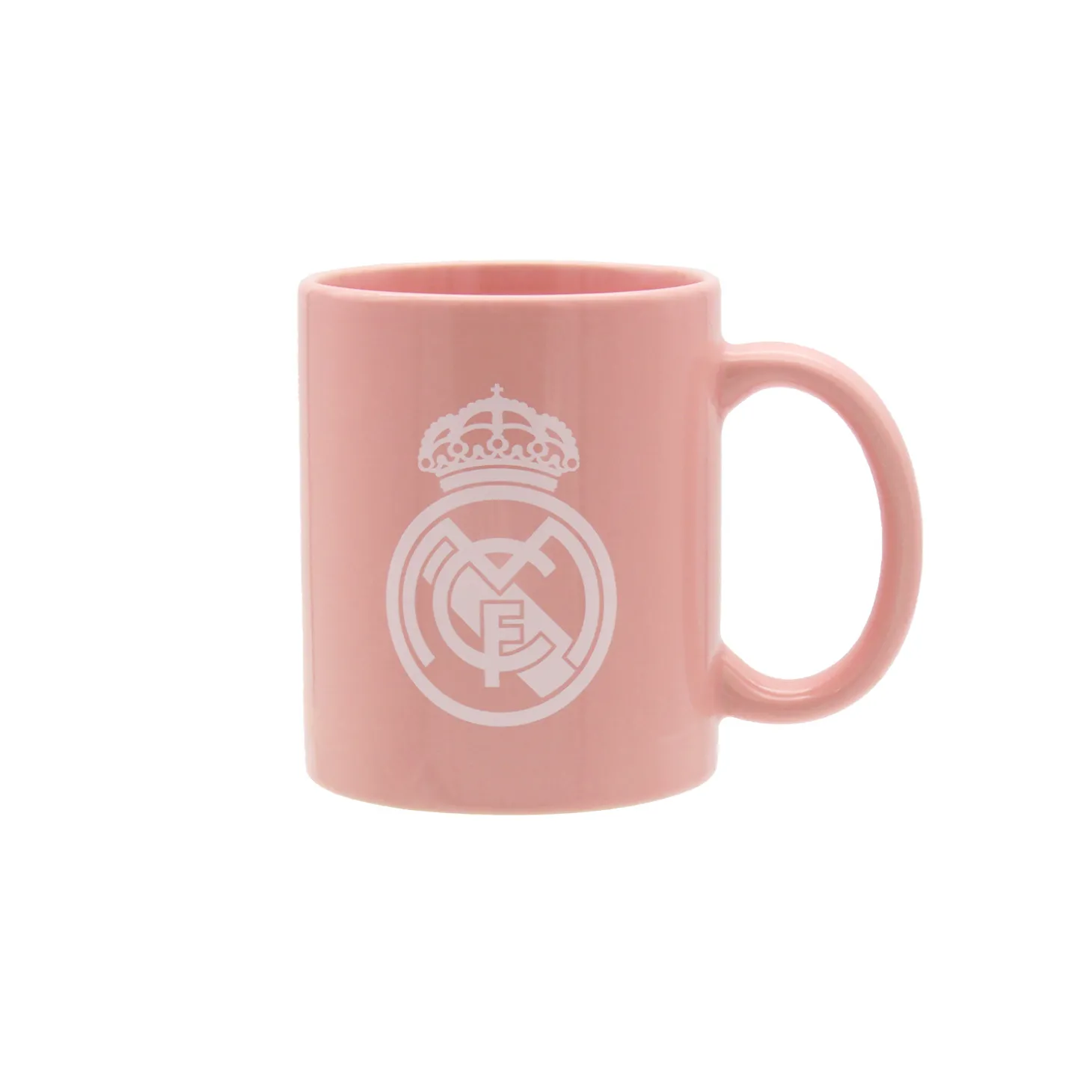 JLK Merchandising, S.L. Glassware & Cups^300ml Crest Ceramic Mug Rose/White Real Madrid