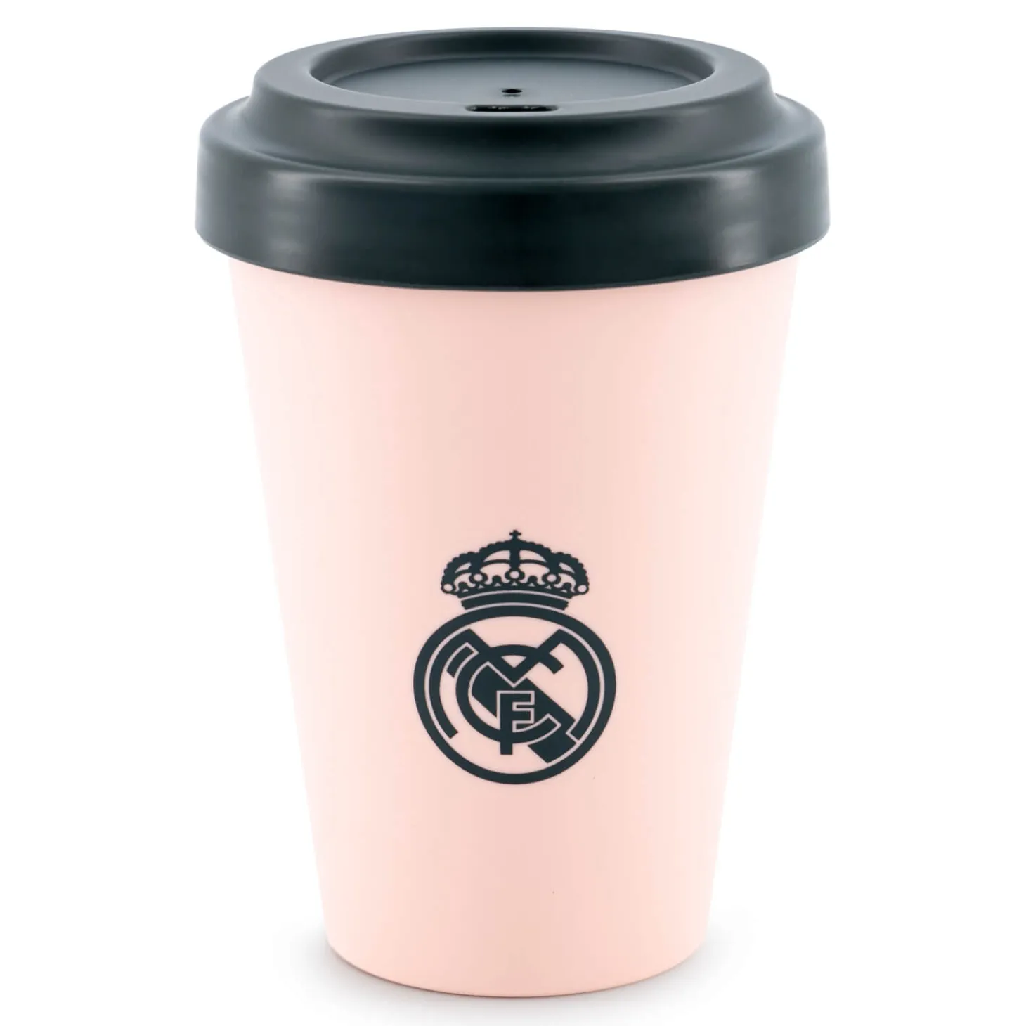 JLK Merchandising, S.L. Glassware & Cups^400ml To Go Cup With Lid Rose Real Madrid