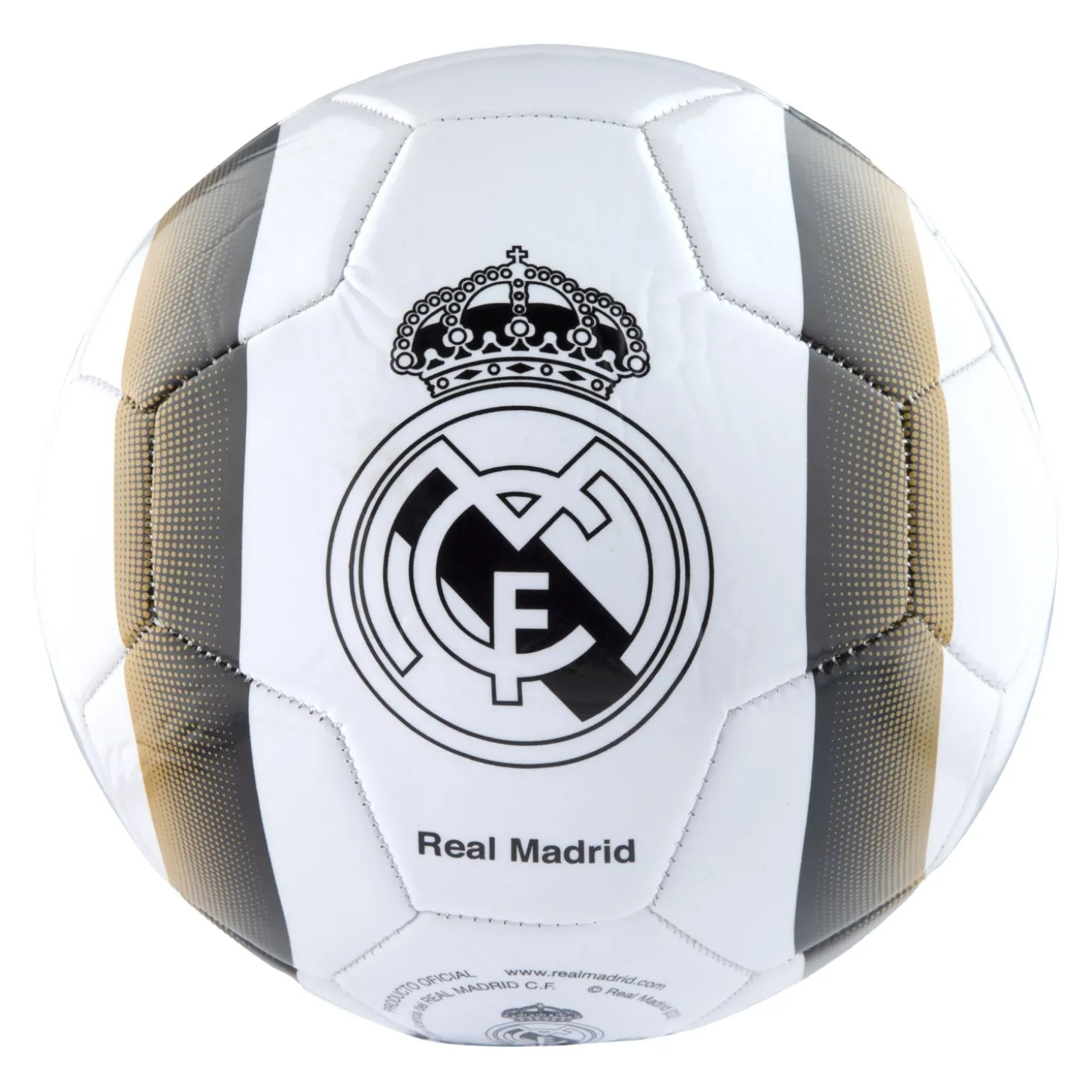 Project Rogers & JLK, S.L. Footballs^Monocolor Crest Ball White Black