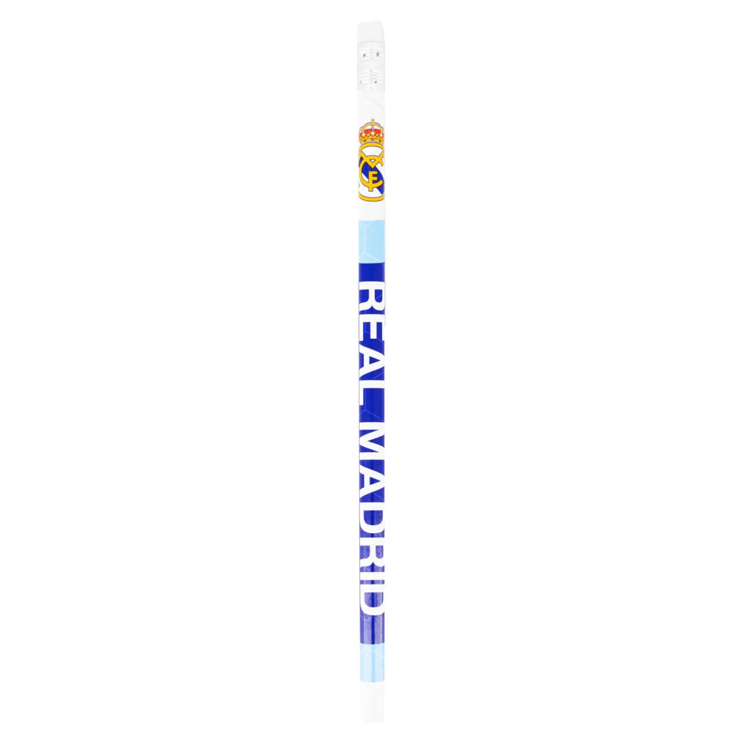 CyP Brands Evolution S.L. Stationery^6 Pencil & Eraser Set Real Madrid