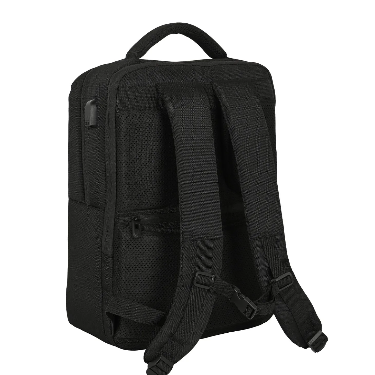 SAFTA S.A. Bags & Luggage | Back To School^Premium Double Laptop Backpack Black