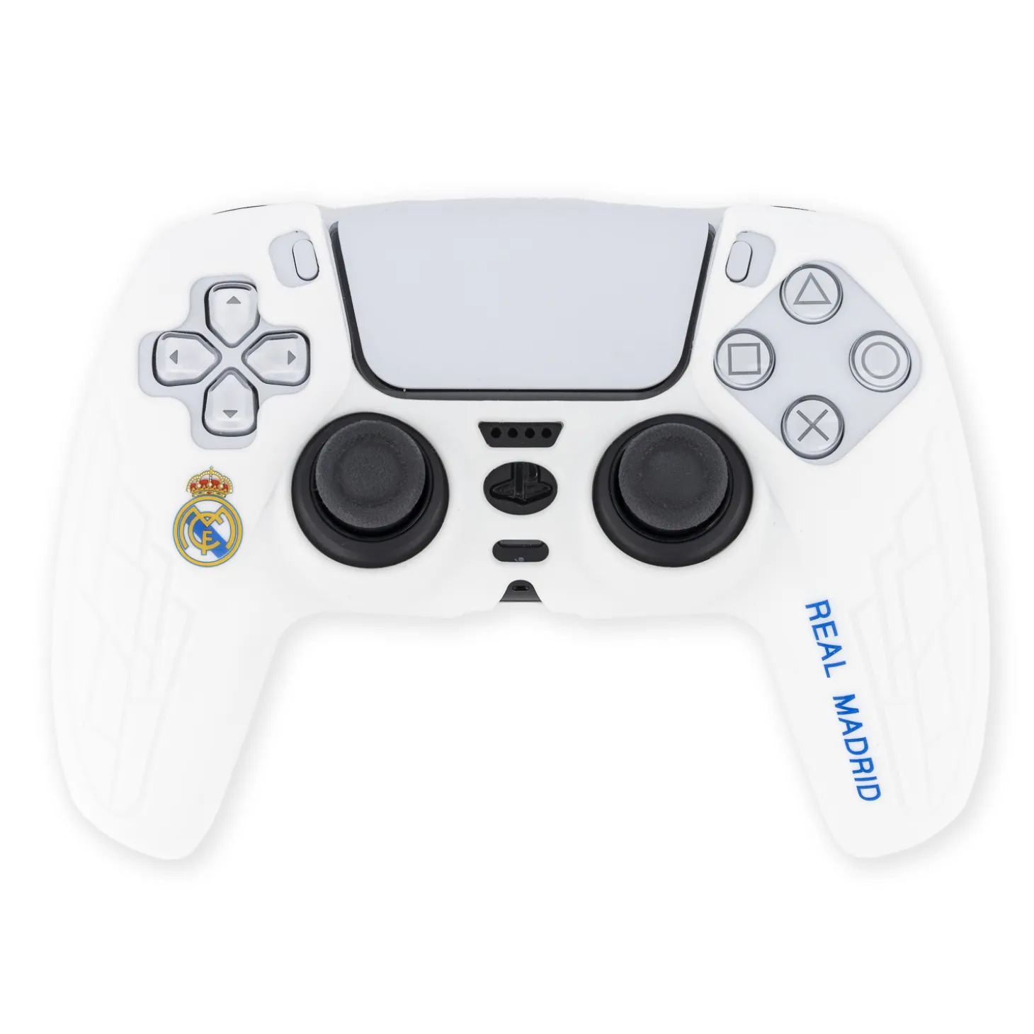 Fantroller Games & Toys | Phone Cases^PS5 Controller Cover White Real Madrid