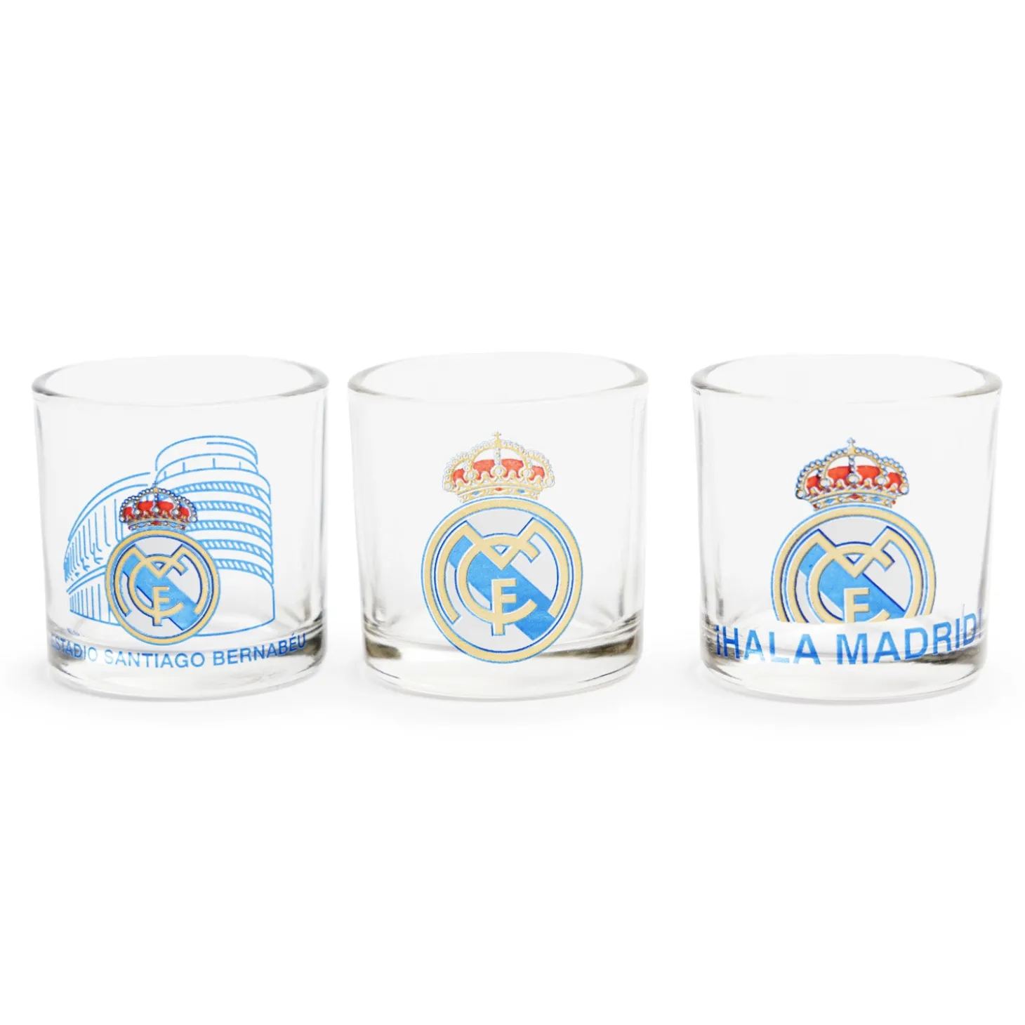 Project & Rogers Glassware & Cups^Real Madrid 3 Shot Glass