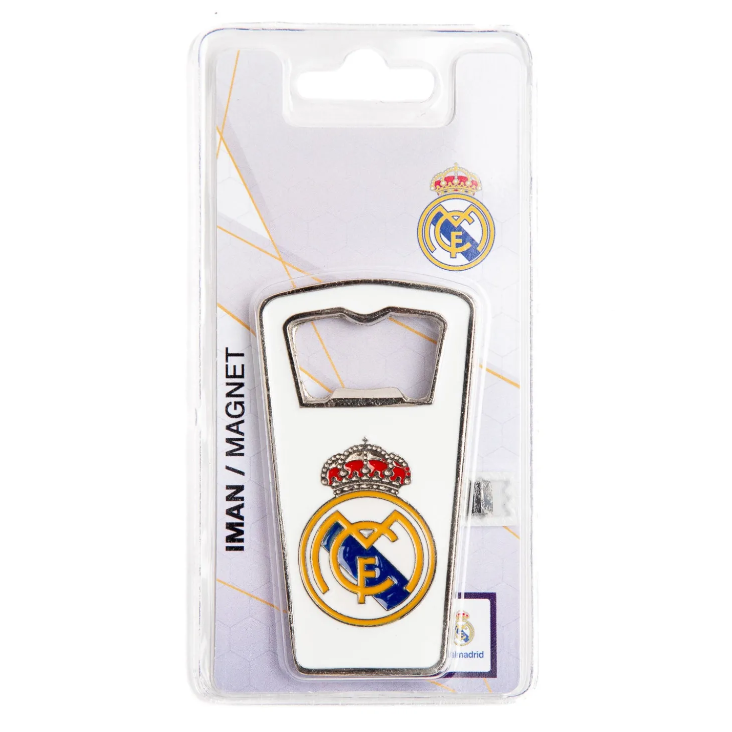 Project & Rogers Glassware & Cups^Real Madrid Crest Bottle Opener Magnet