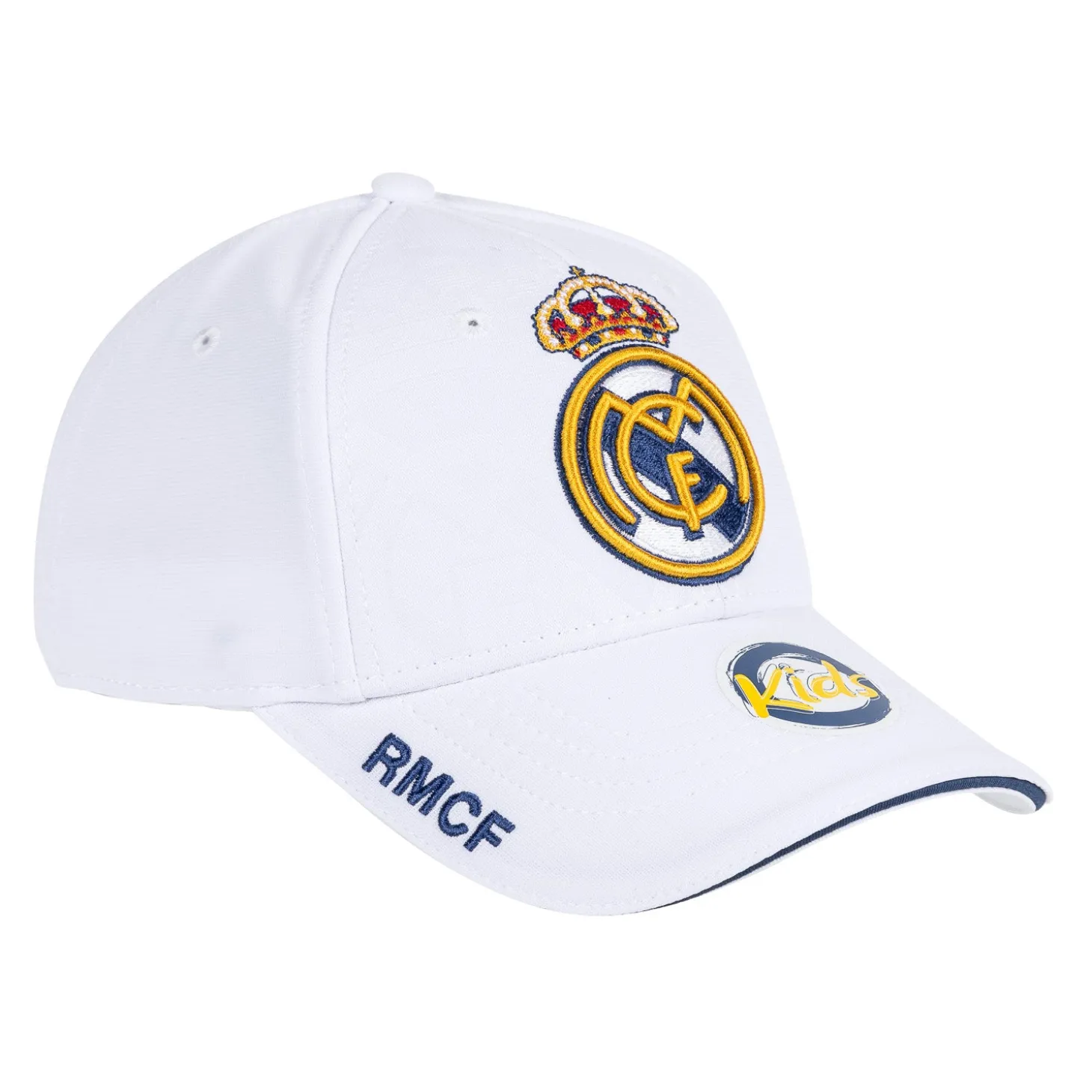 Project & Rogers Caps^Real Madrid Crest Detail Cap Junior - White