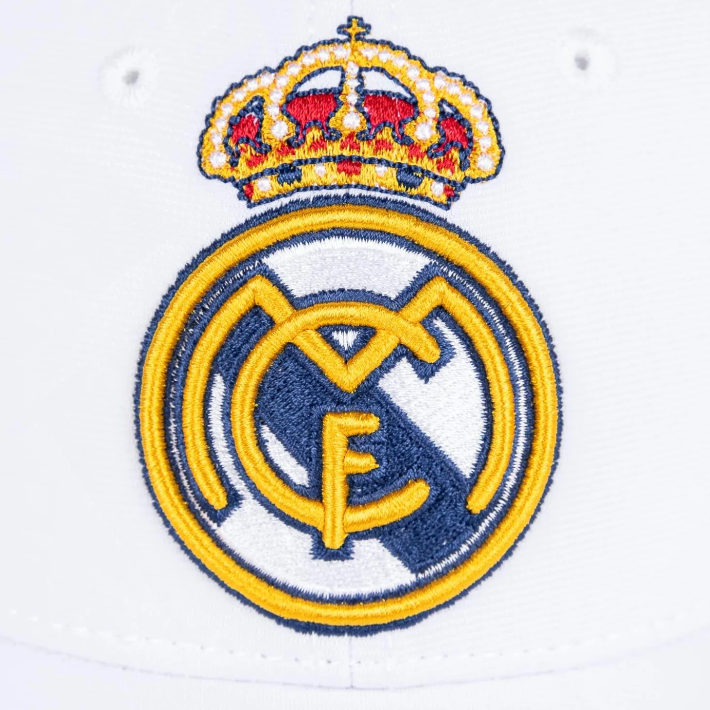 Project & Rogers Caps^Real Madrid Crest Detail Cap Junior - White