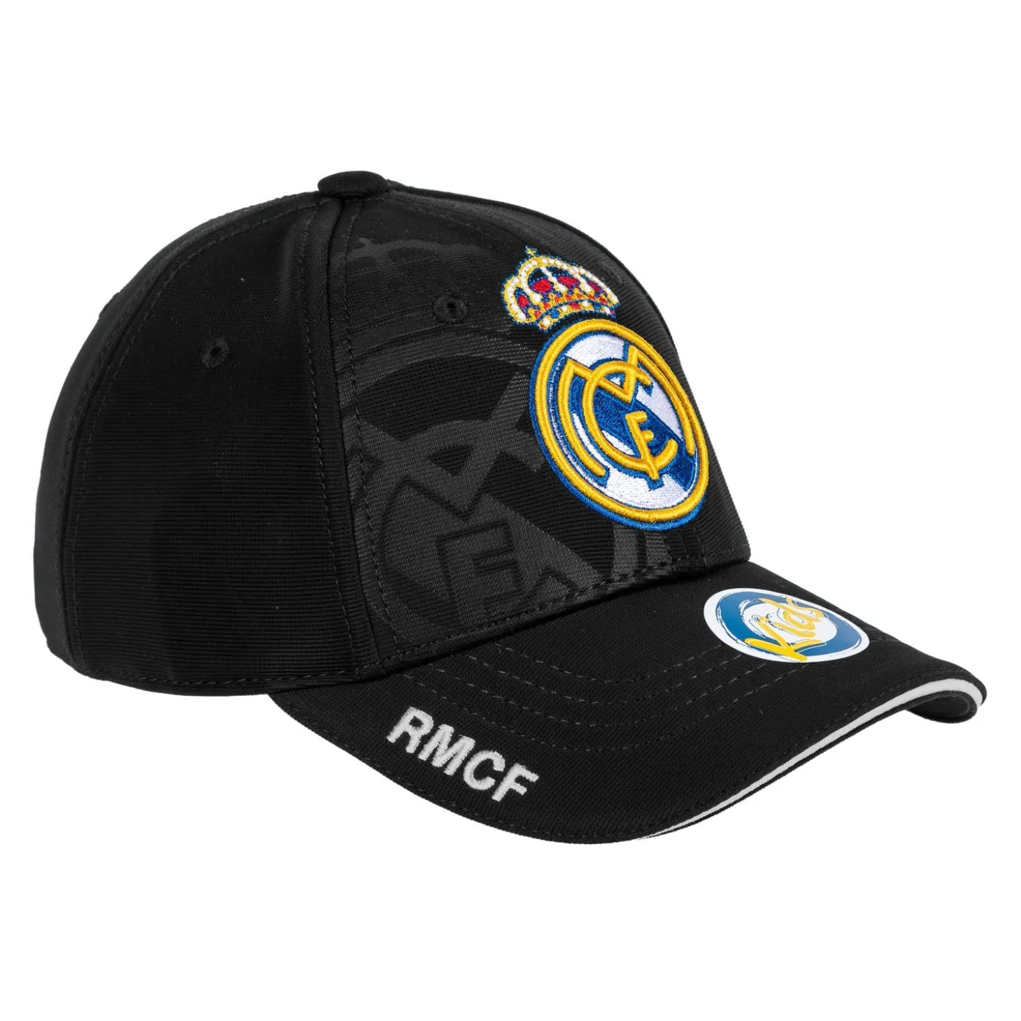 Project Rogers & JLK, S.L. Caps^Real Madrid Crest Detail Kids Cap - Black