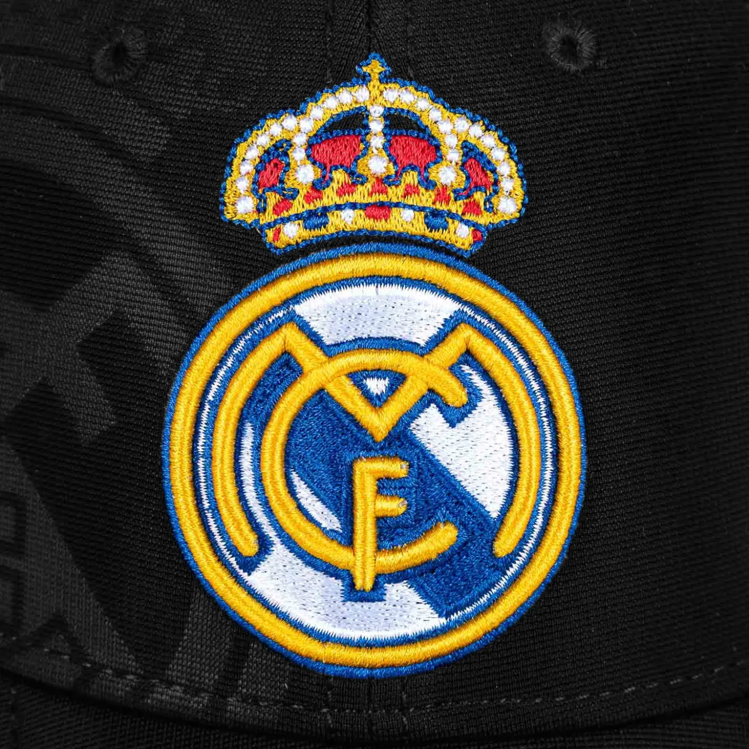 Project Rogers & JLK, S.L. Caps^Real Madrid Crest Detail Kids Cap - Black